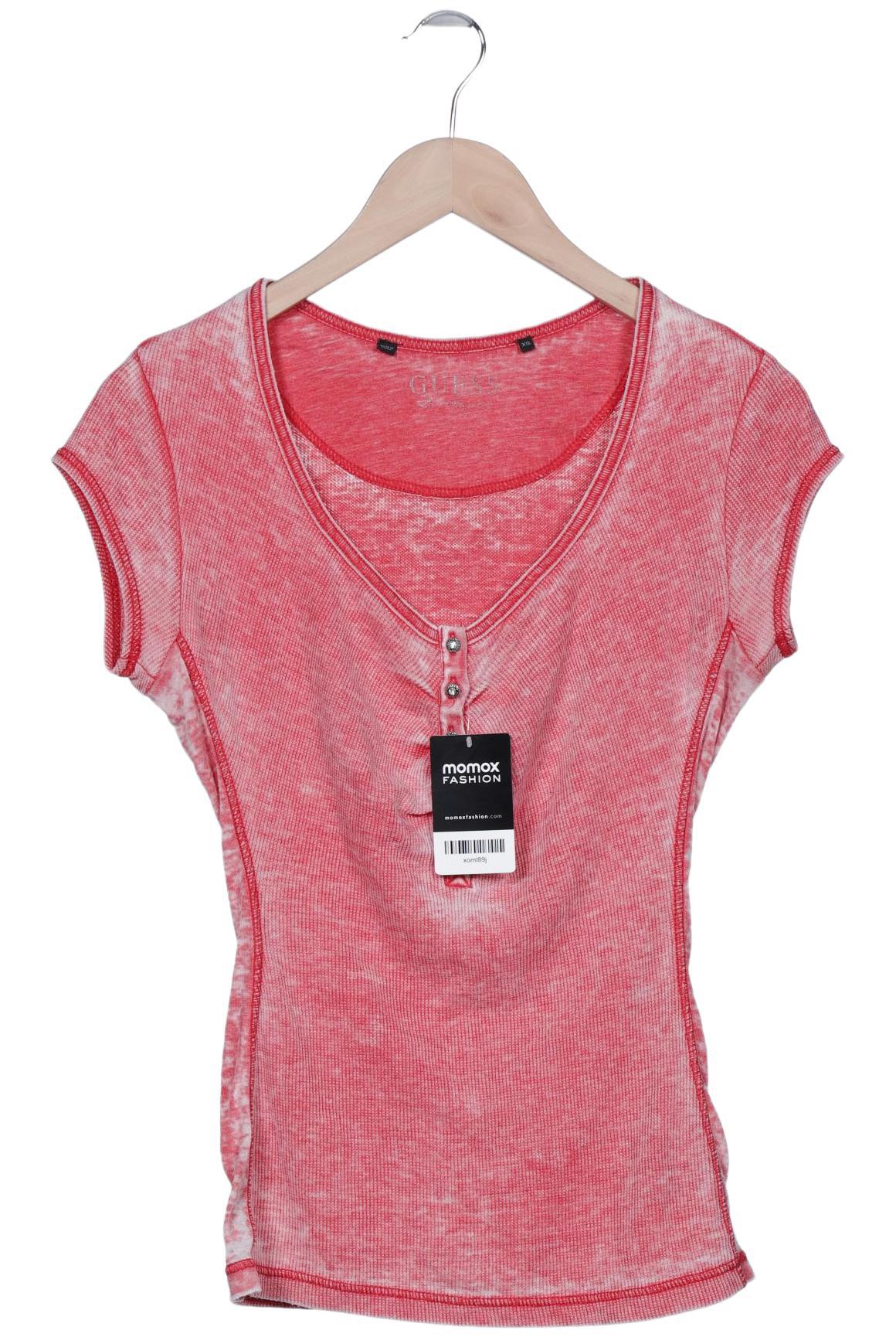 

Guess Damen T-Shirt, rot, Gr. 34