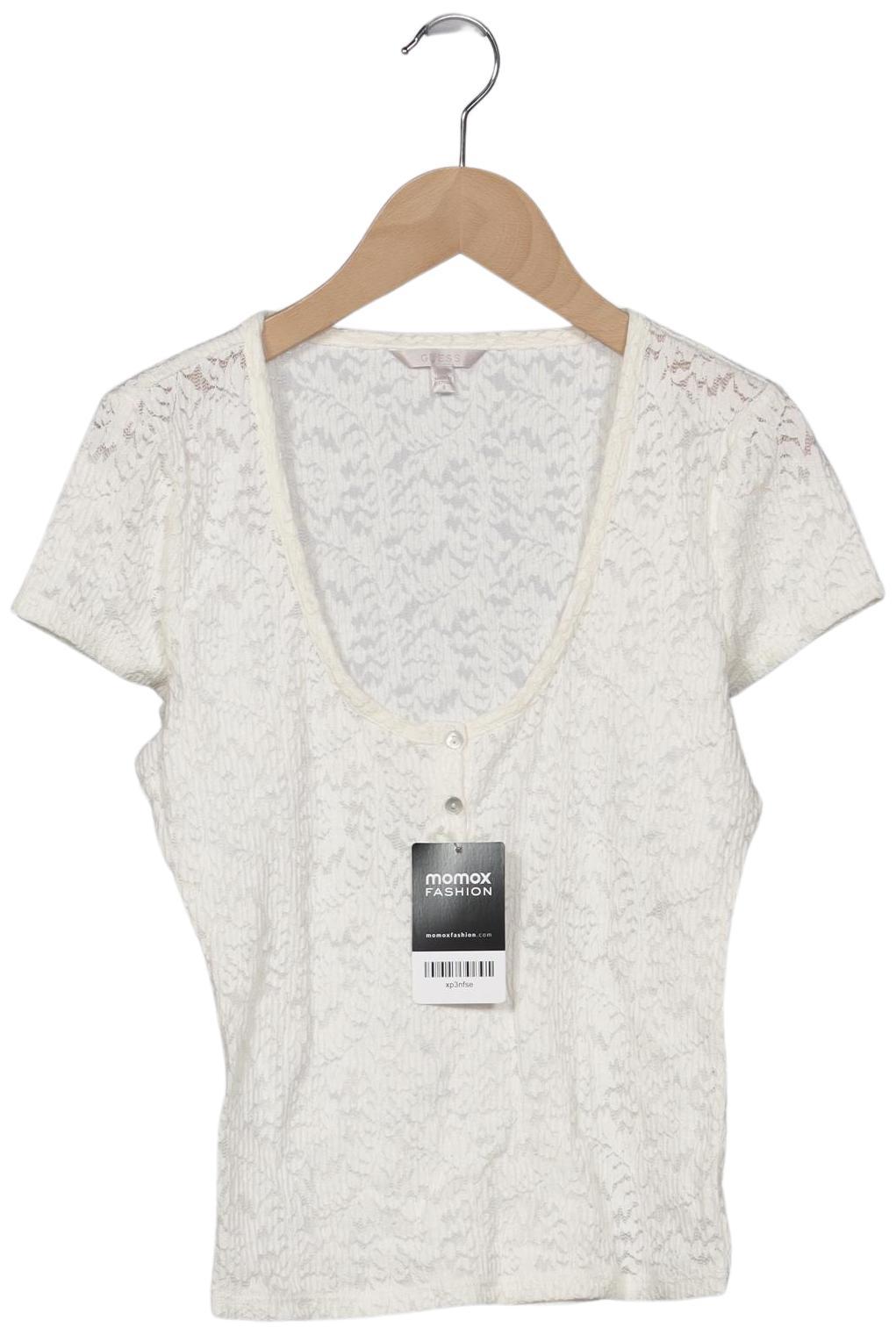 

Guess Damen T-Shirt, cremeweiß, Gr. 36
