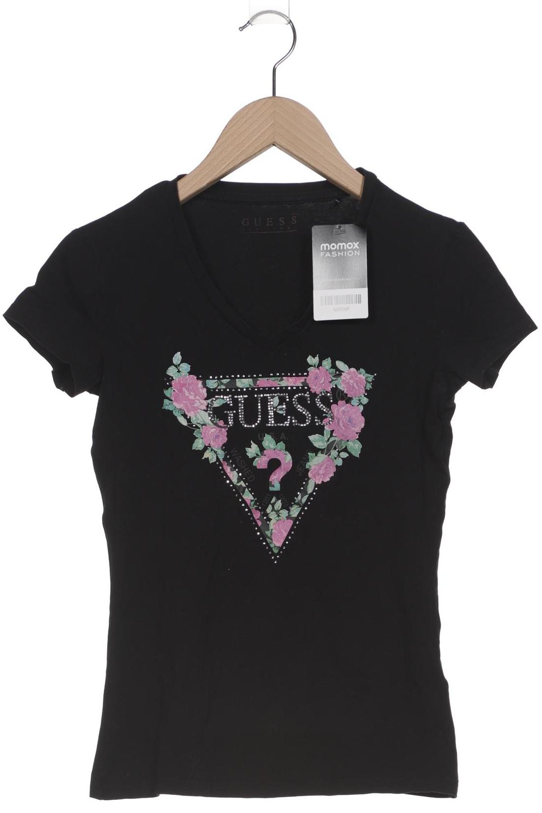 

Guess Damen T-Shirt, schwarz, Gr. 36