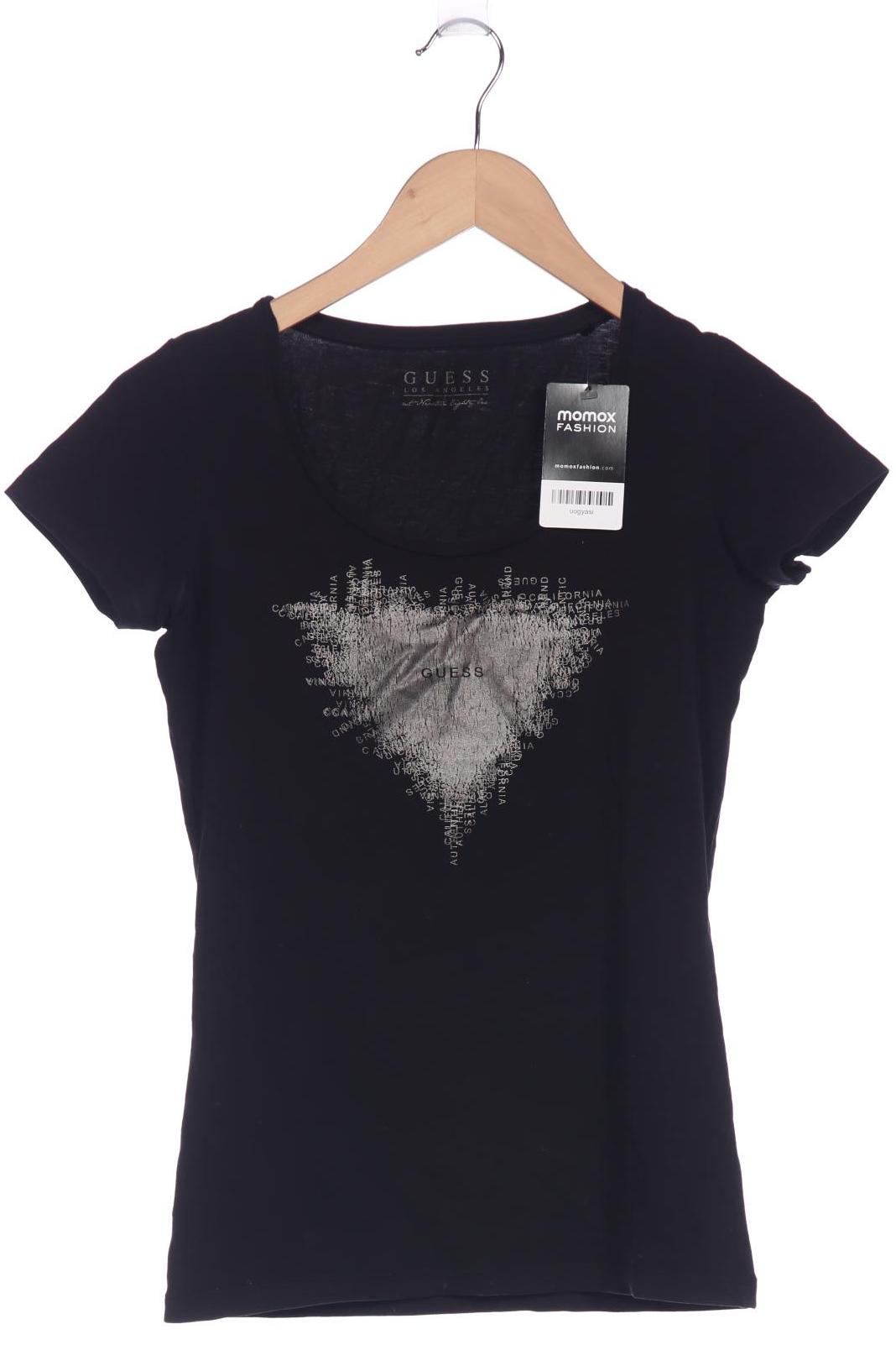 

Guess Damen T-Shirt, schwarz, Gr. 36