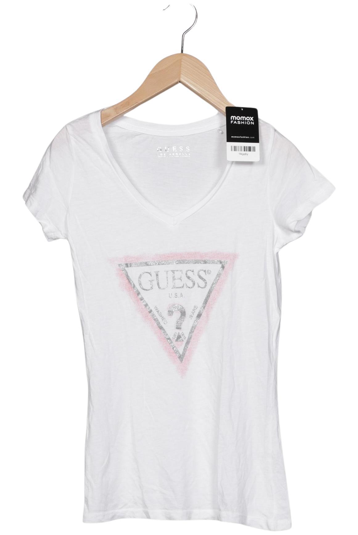 

Guess Damen T-Shirt, weiß, Gr. 34