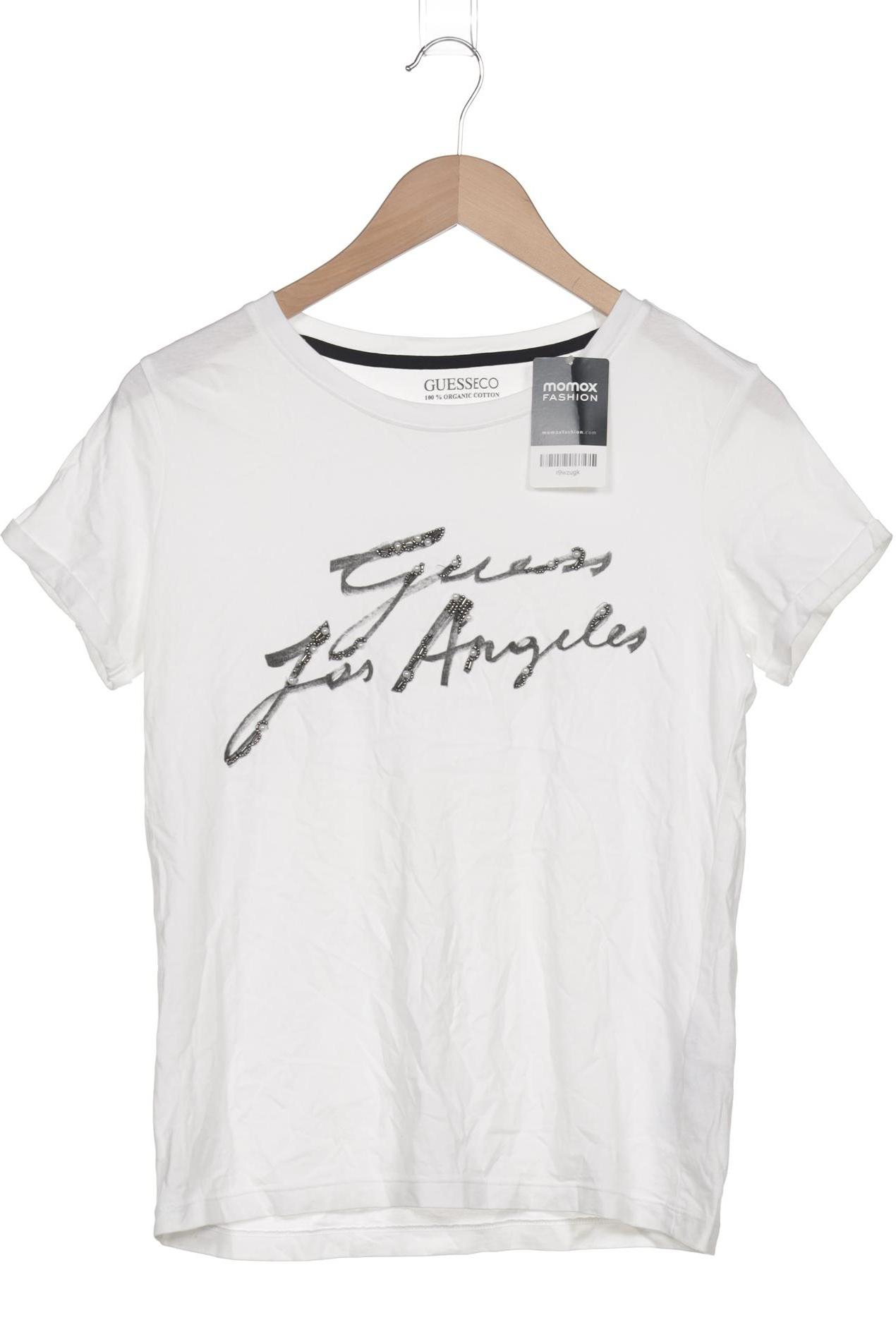 

Guess Damen T-Shirt, weiß, Gr. 34