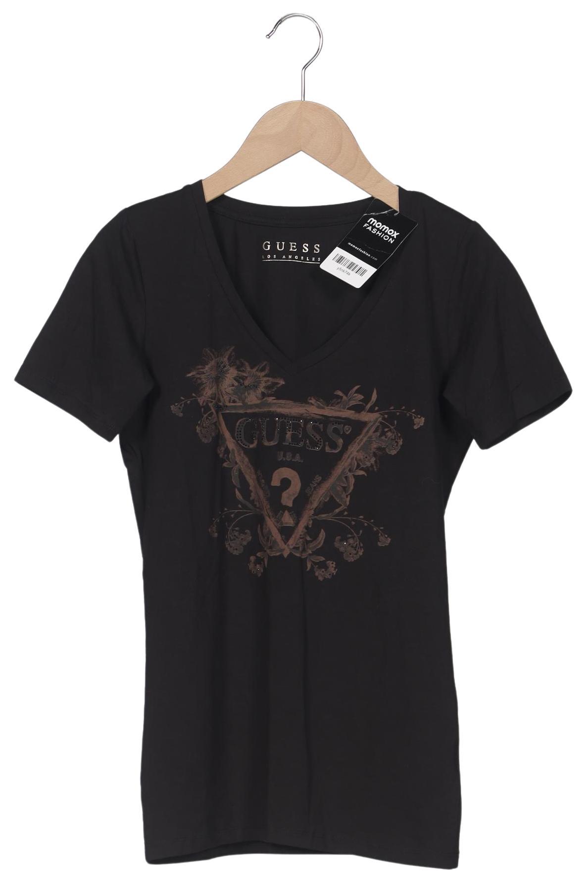

Guess Damen T-Shirt, schwarz, Gr. 34