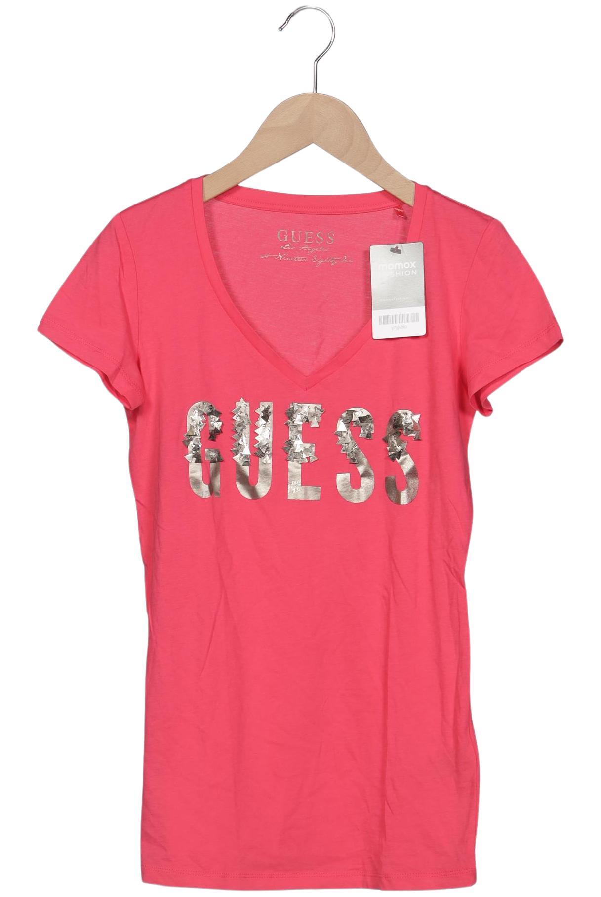 

Guess Damen T-Shirt, pink, Gr. 34