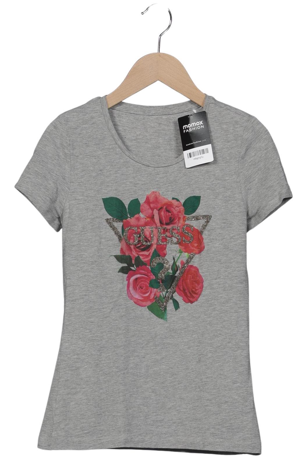 

Guess Damen T-Shirt, grau, Gr. 36