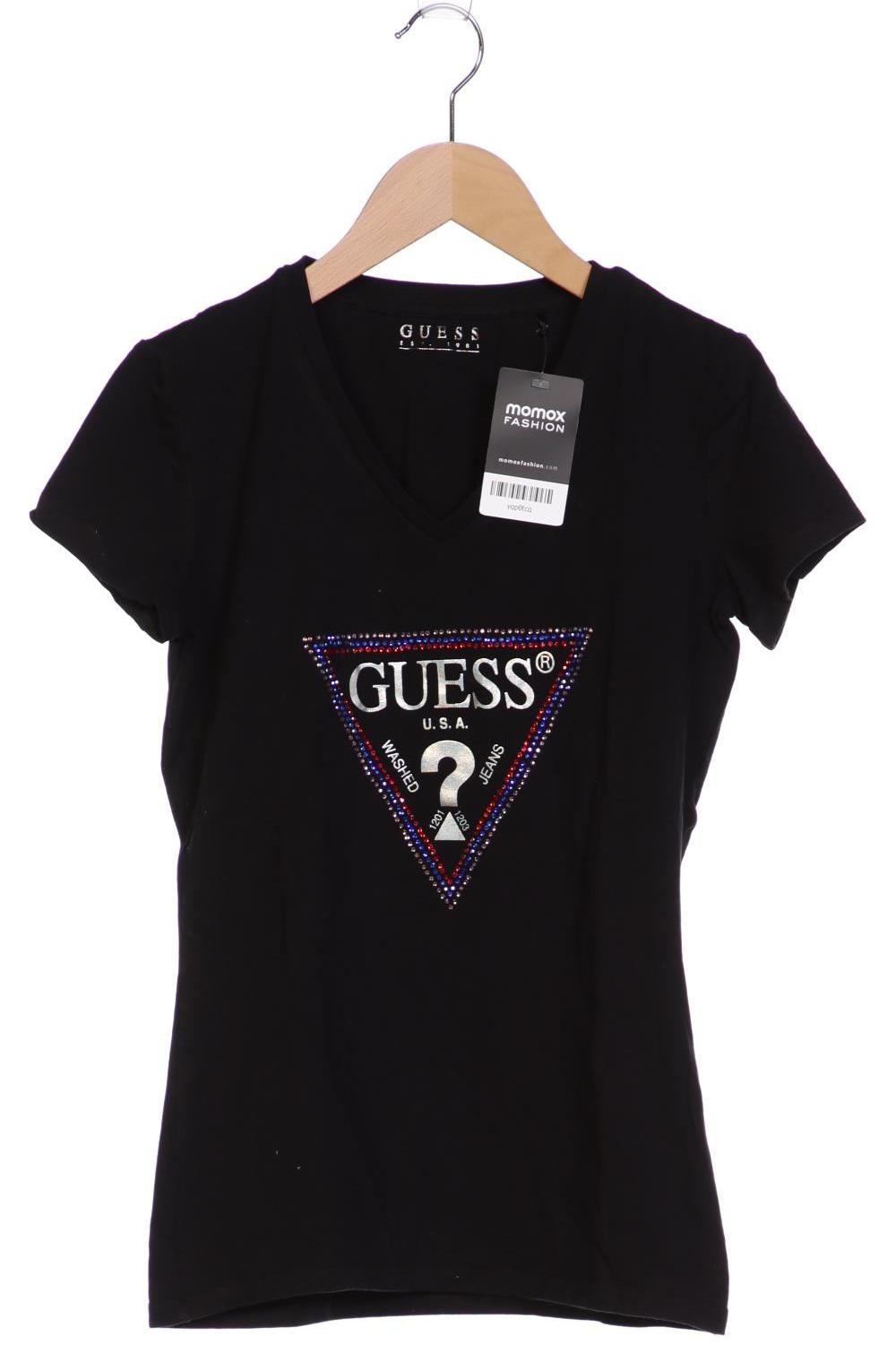 

Guess Damen T-Shirt, schwarz, Gr. 38