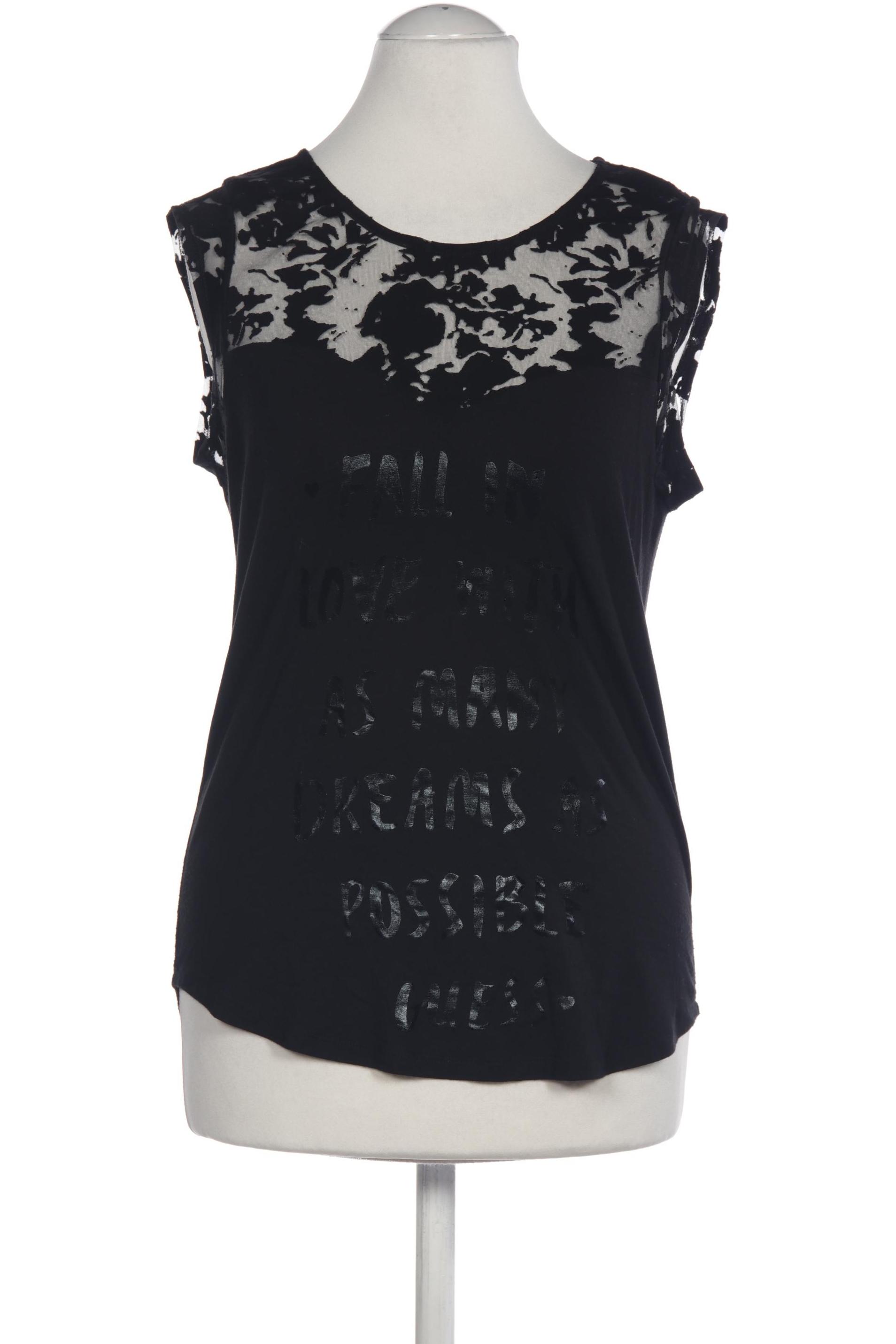 

Guess Damen T-Shirt, schwarz, Gr. 34