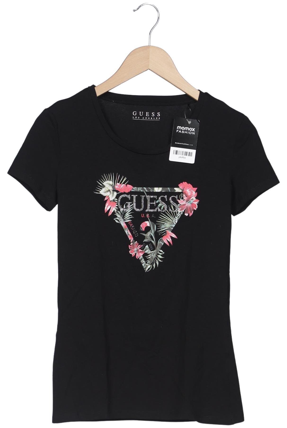 

Guess Damen T-Shirt, schwarz, Gr. 38