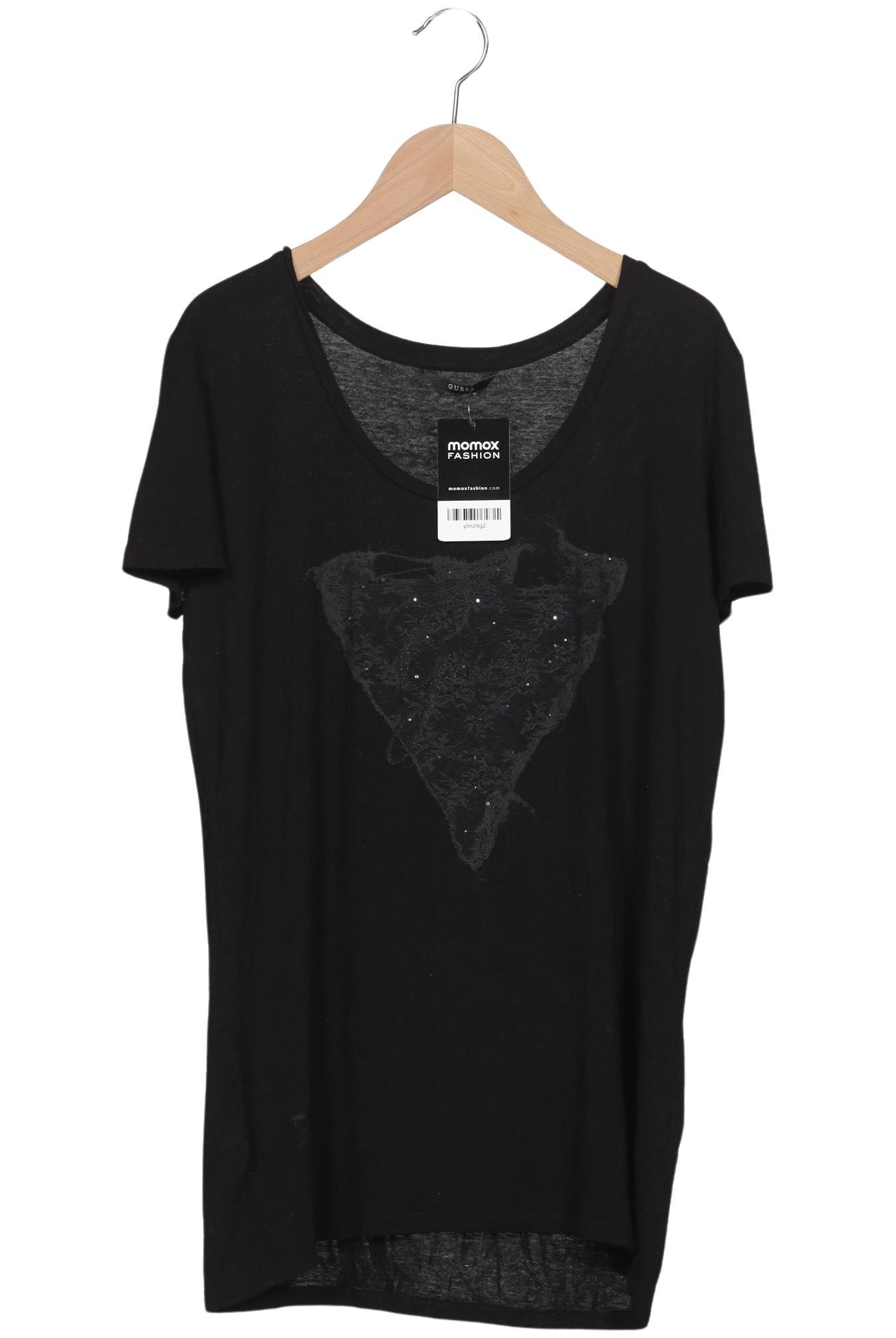 

Guess Damen T-Shirt, schwarz, Gr. 38