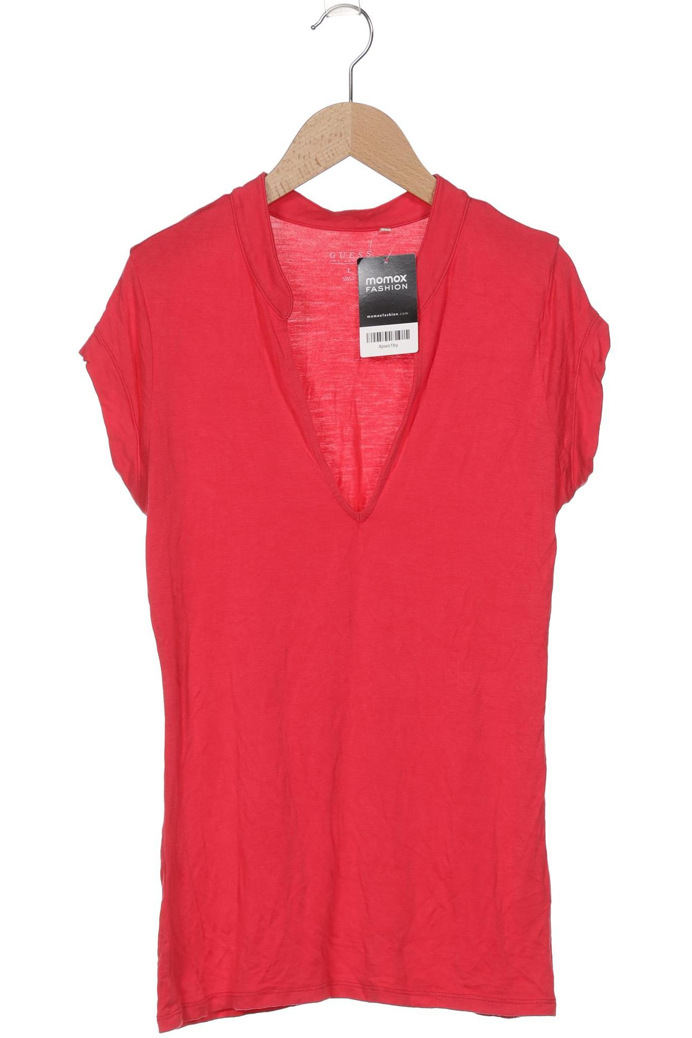 

Guess Damen T-Shirt, rot, Gr. 42