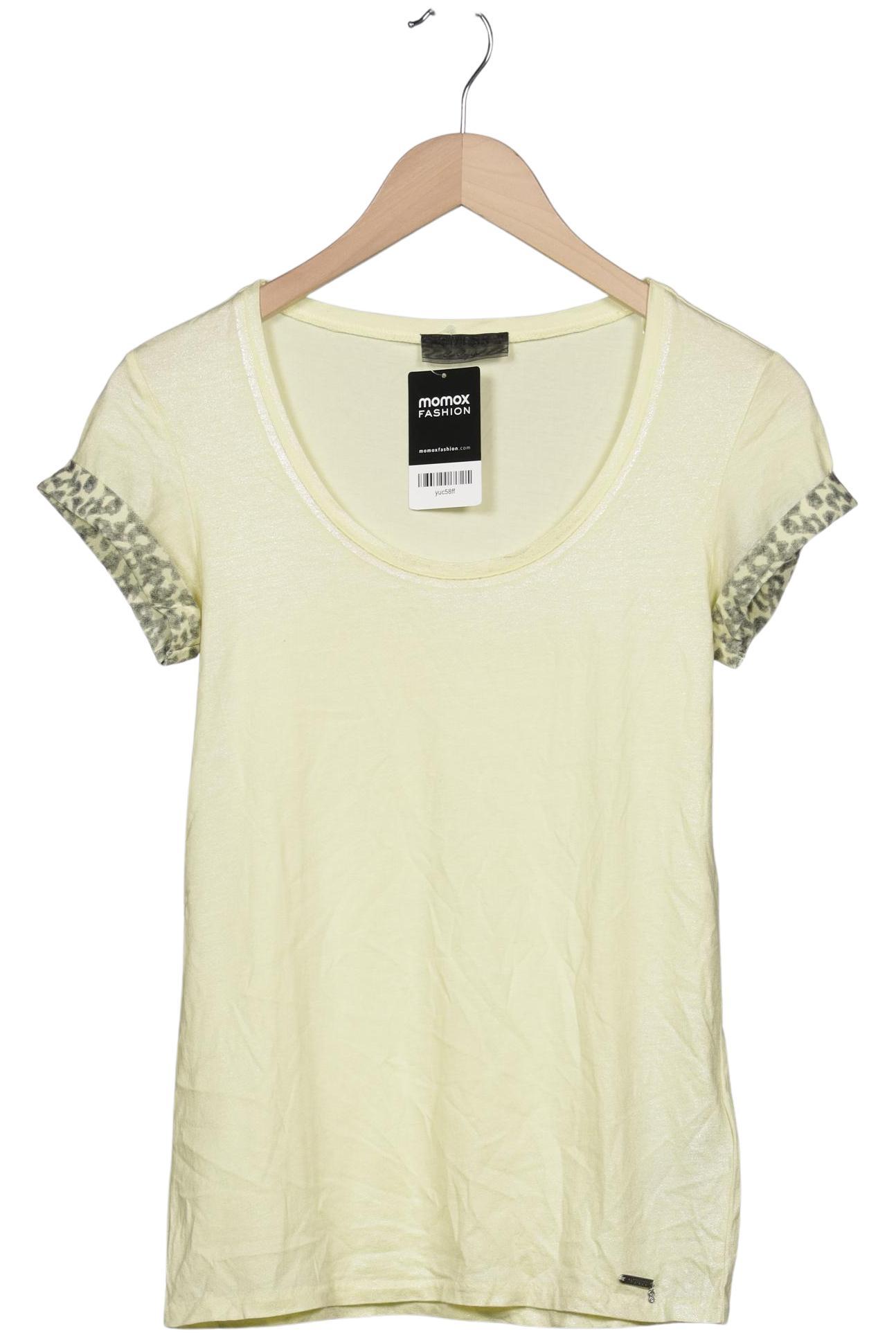 

Guess Damen T-Shirt, gelb, Gr. 34