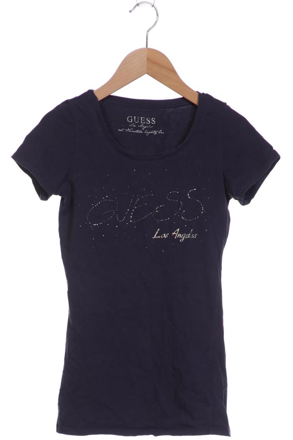 

GUESS Damen T-Shirt, marineblau