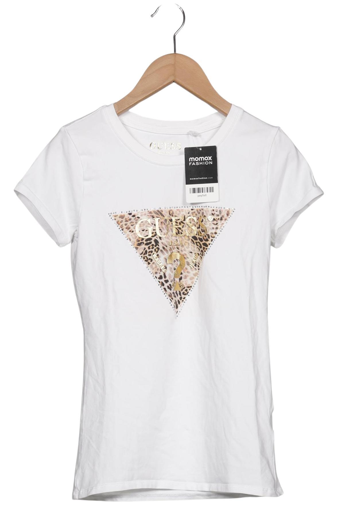 

Guess Damen T-Shirt, weiß, Gr. 36