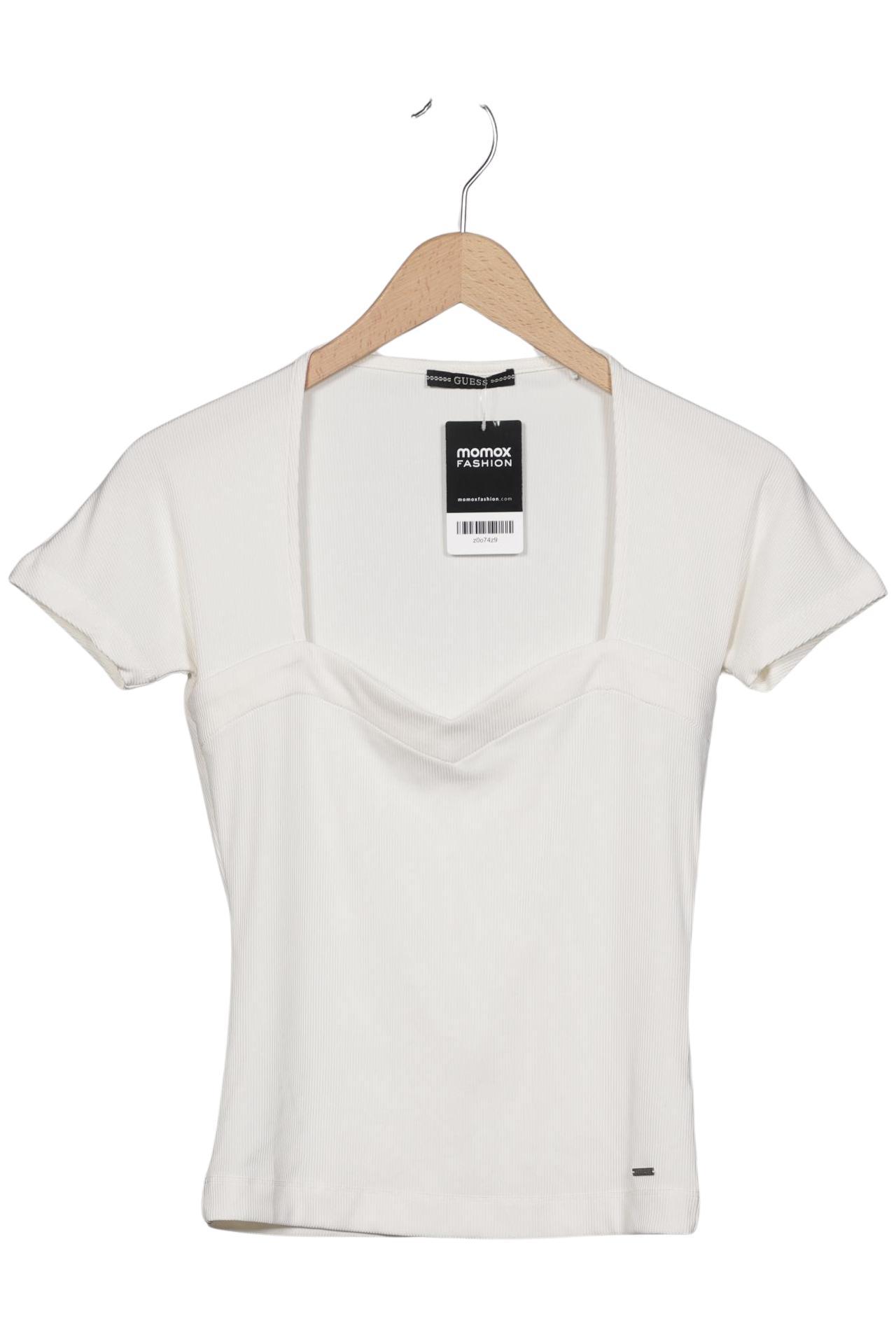 

Guess Damen T-Shirt, cremeweiß, Gr. 36