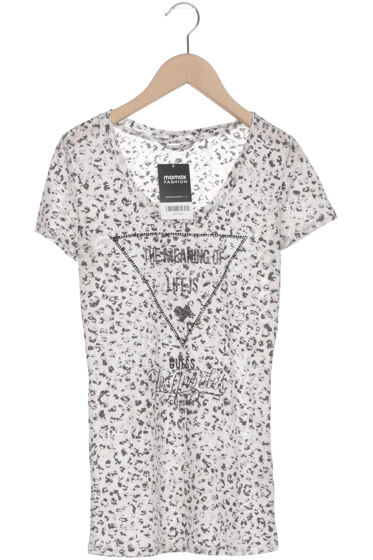 

Guess Damen T-Shirt, grau, Gr. 36