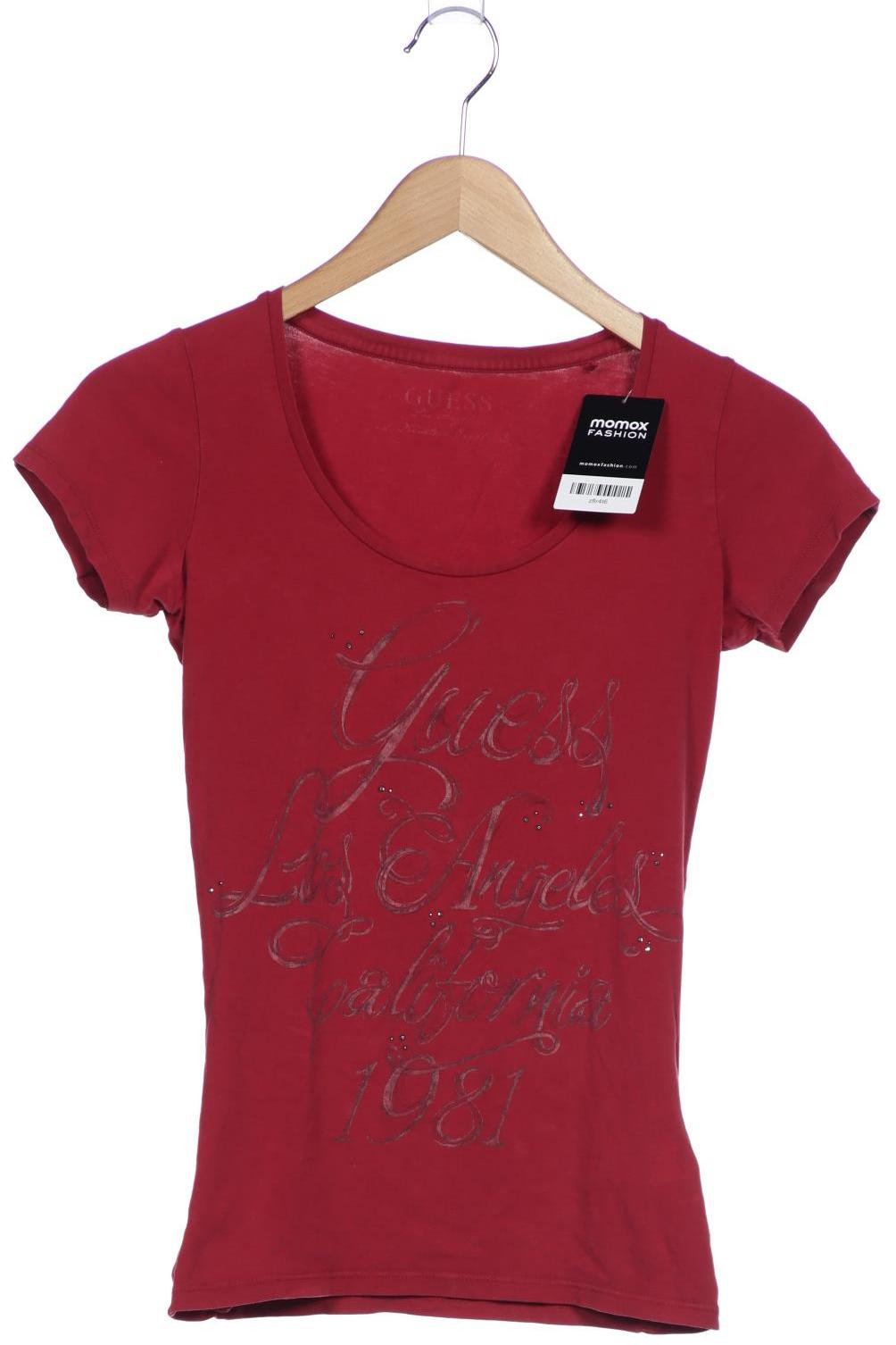 

Guess Damen T-Shirt, rot, Gr. 36