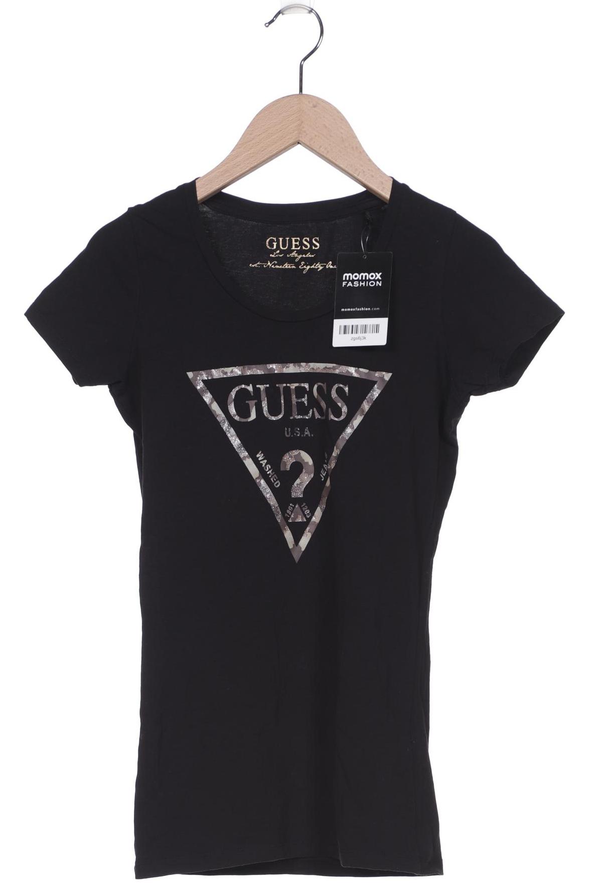 

GUESS Damen T-Shirt, schwarz