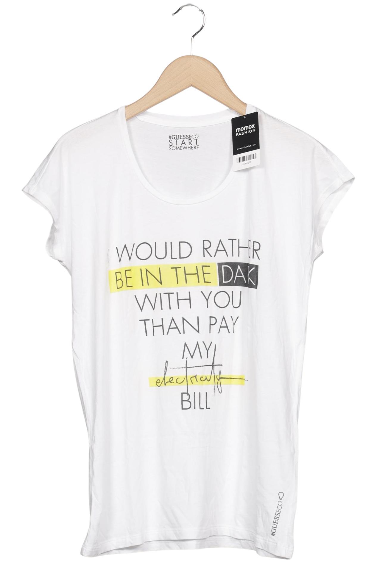 

Guess Damen T-Shirt, weiß, Gr. 42