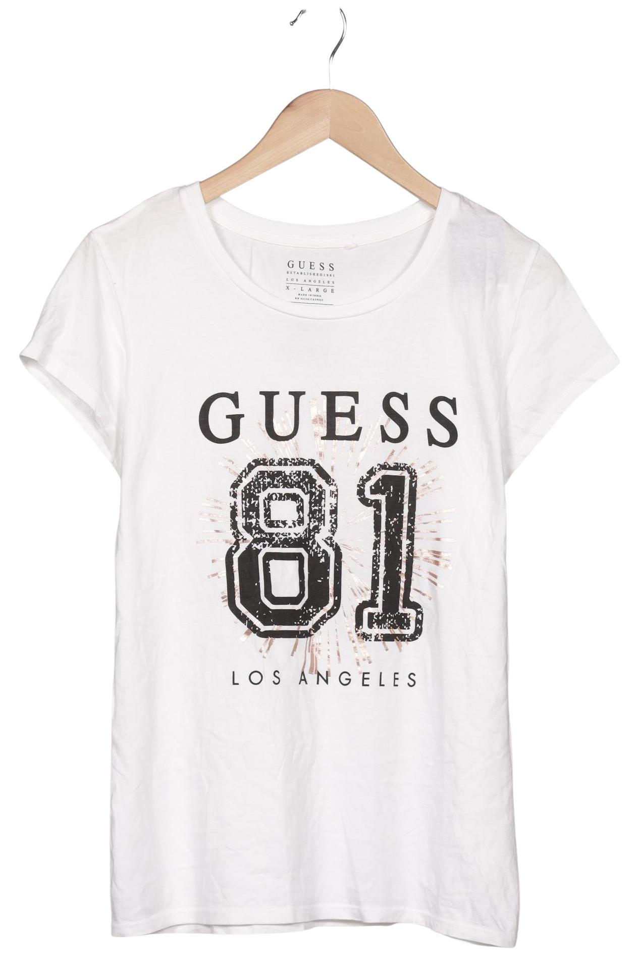 

Guess Damen T-Shirt, weiß, Gr. 44