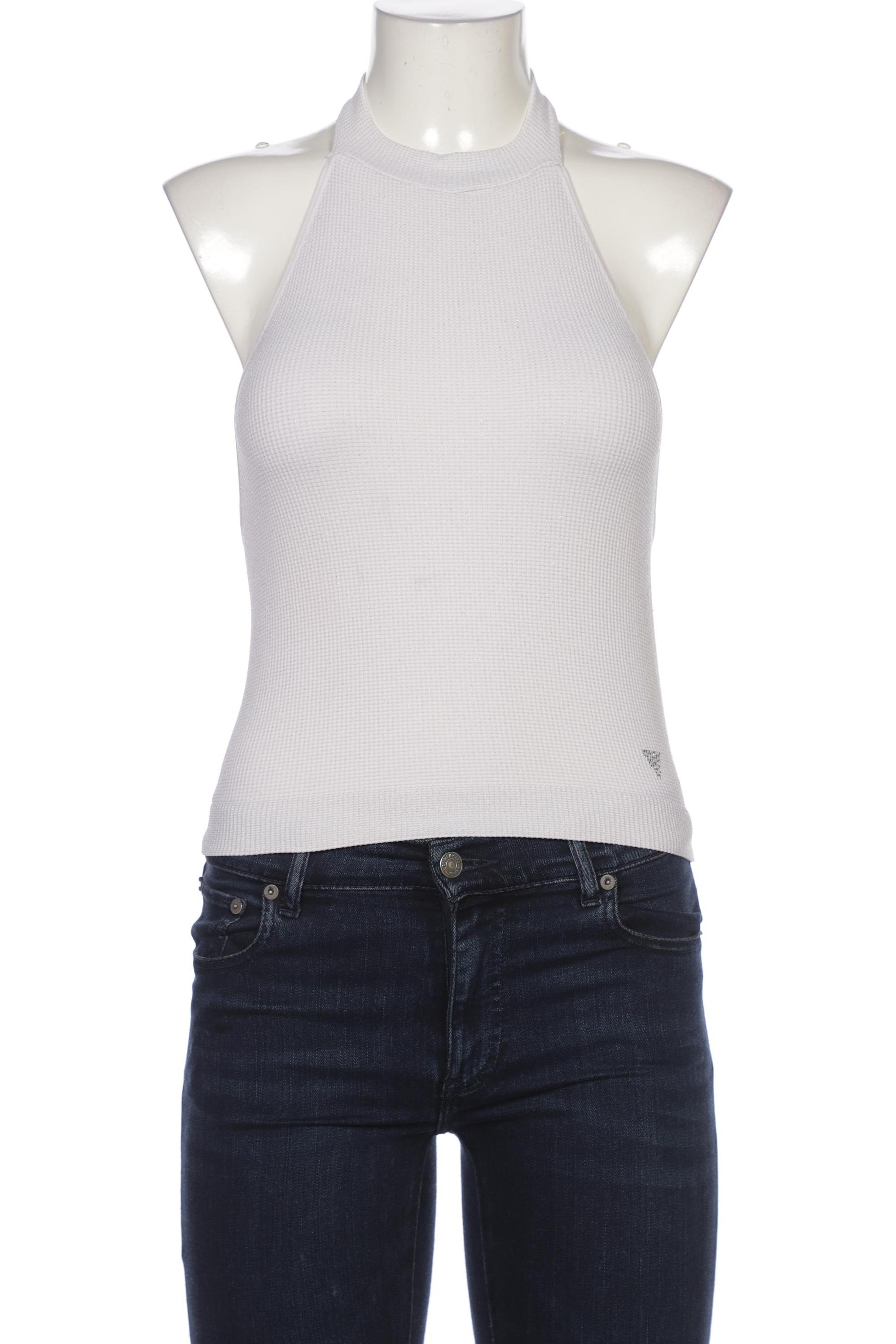 

GUESS Damen Top, cremeweiß