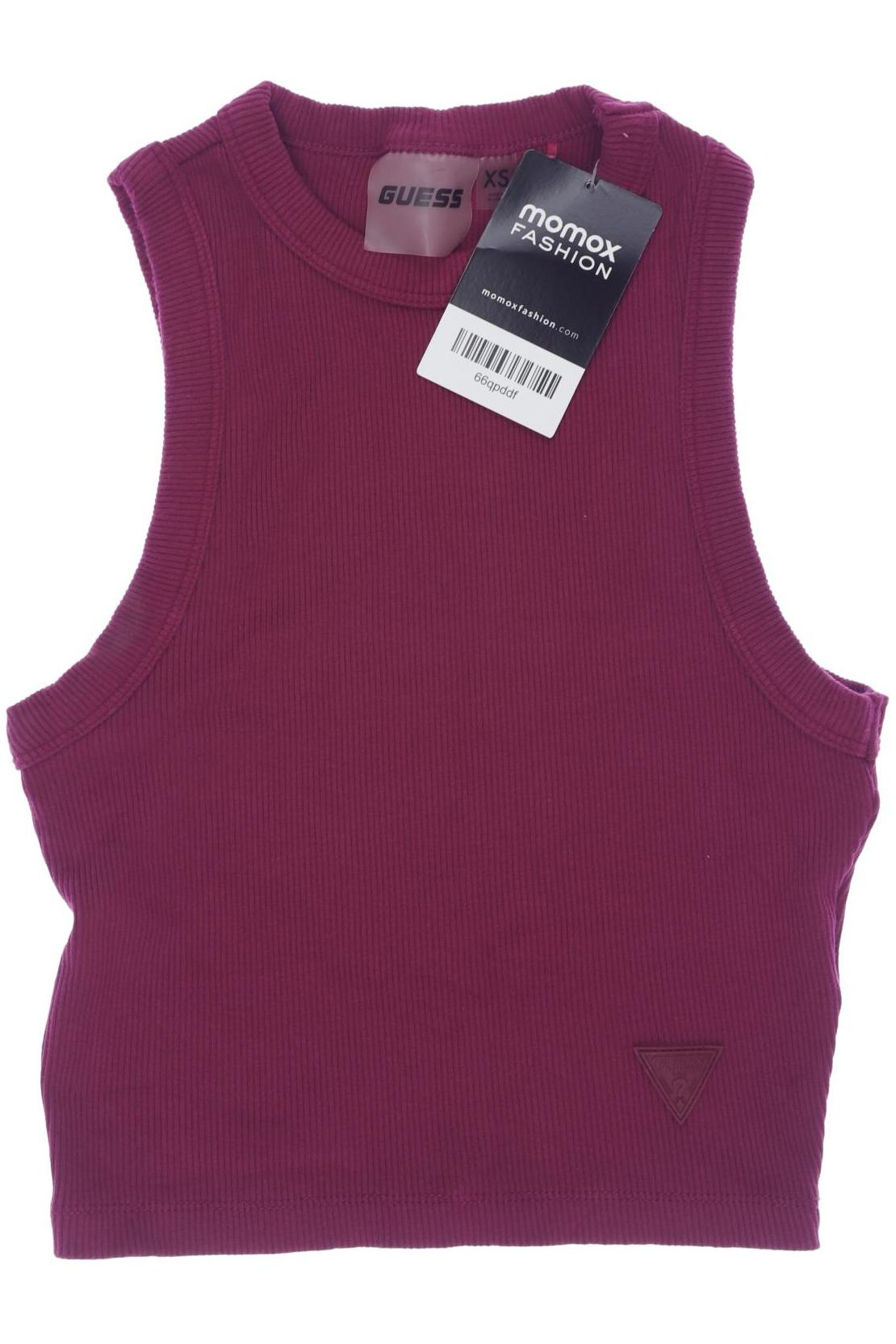 

Guess Damen Top, bordeaux, Gr. 34