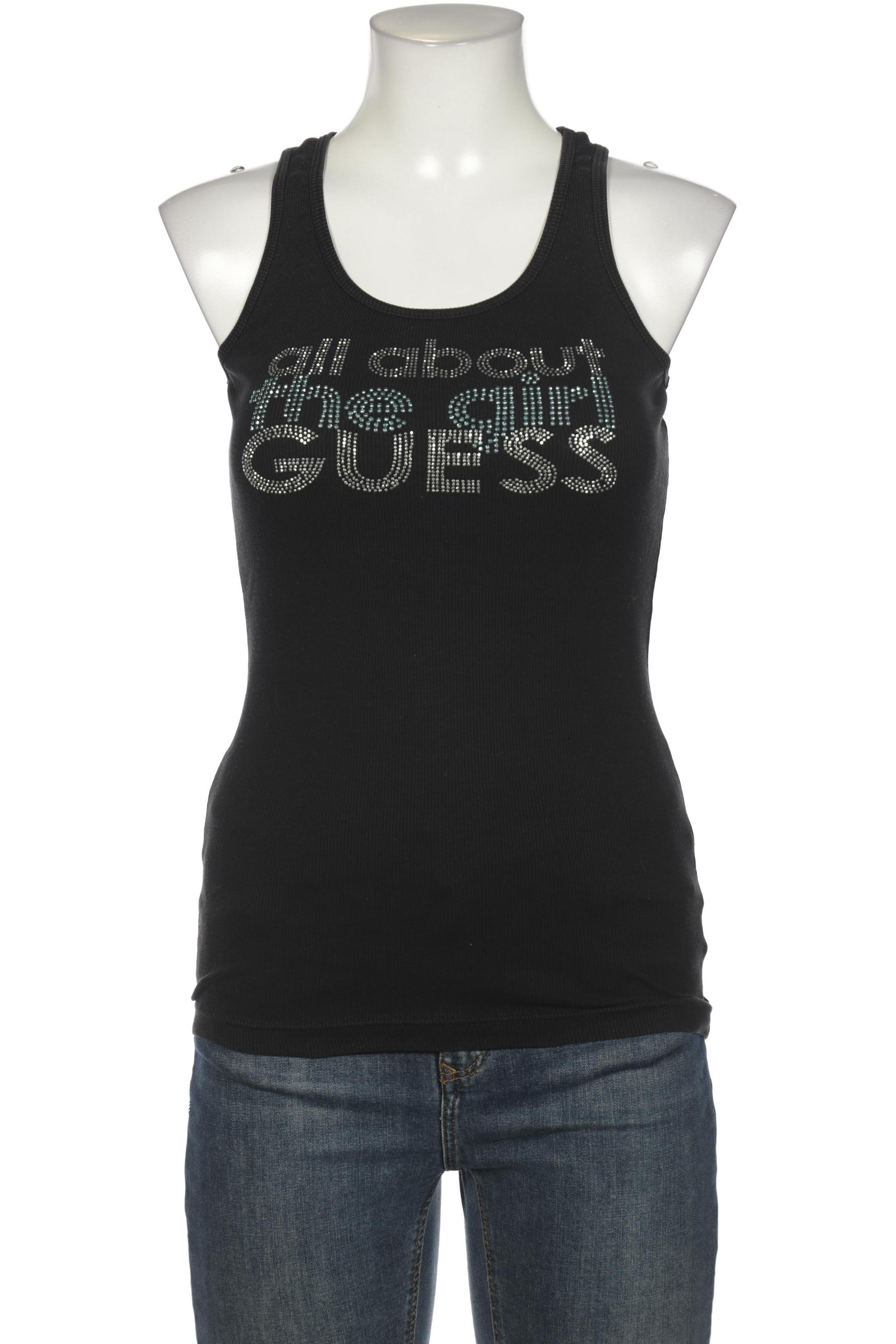 

Guess Damen Top, schwarz, Gr. 36