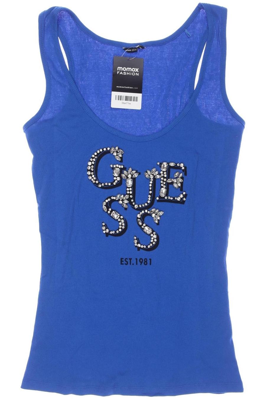 

Guess Damen Top, blau, Gr. 38