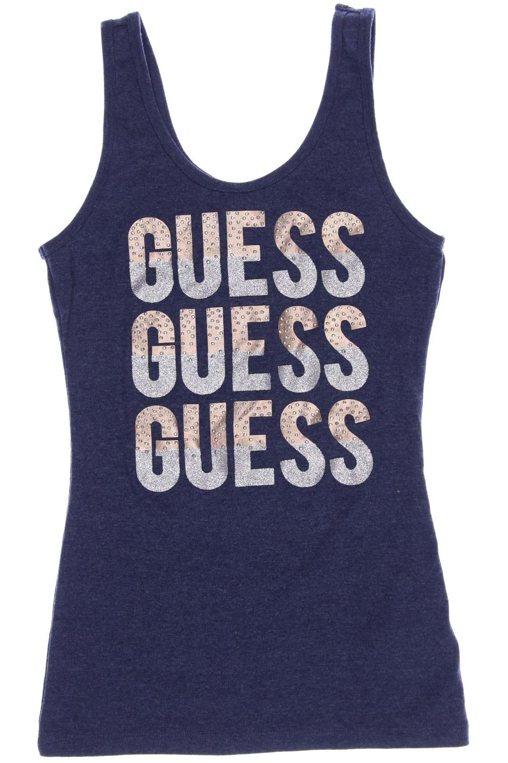

GUESS Damen Top, marineblau