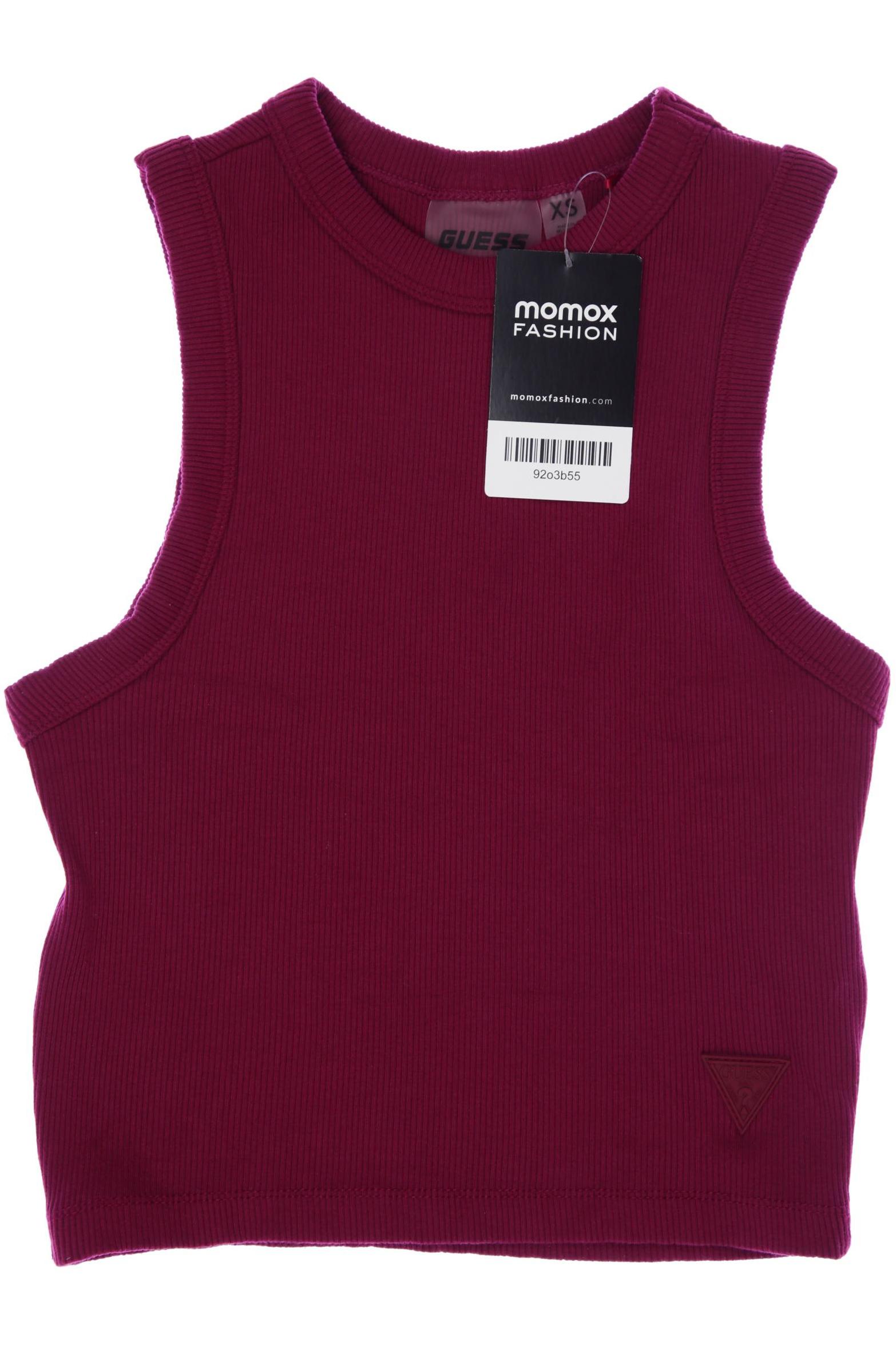 

Guess Damen Top, bordeaux, Gr. 34