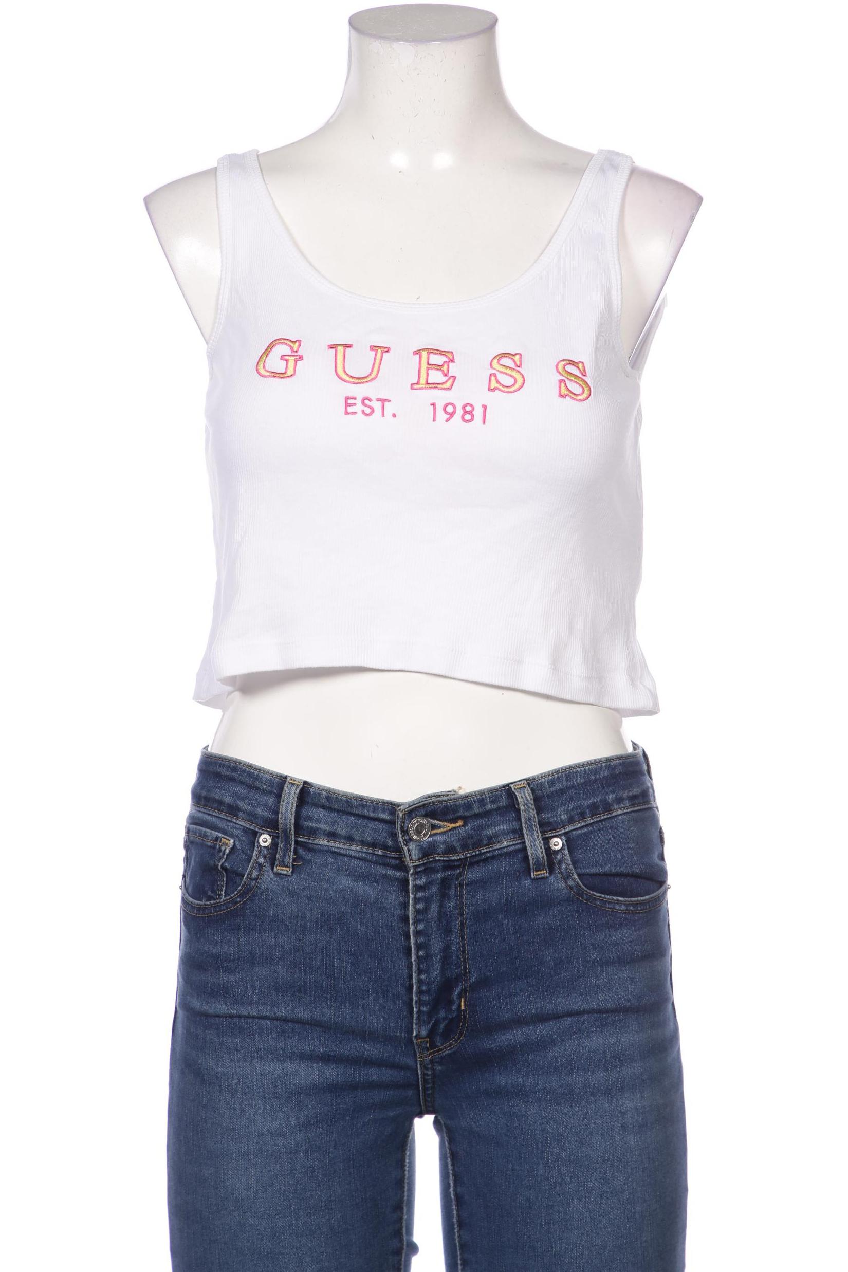 

GUESS Damen Top, weiß