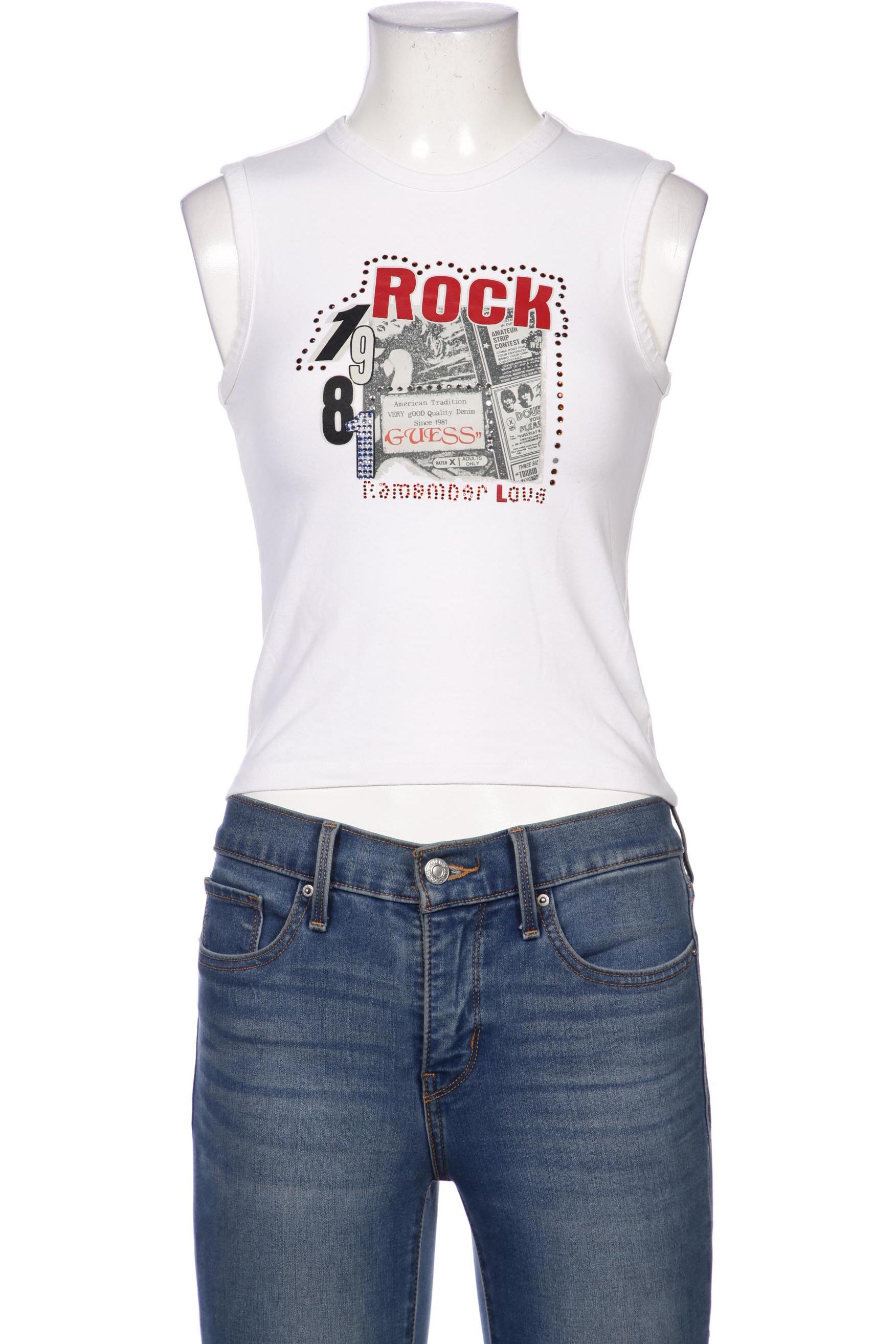 

GUESS Damen Top, weiß