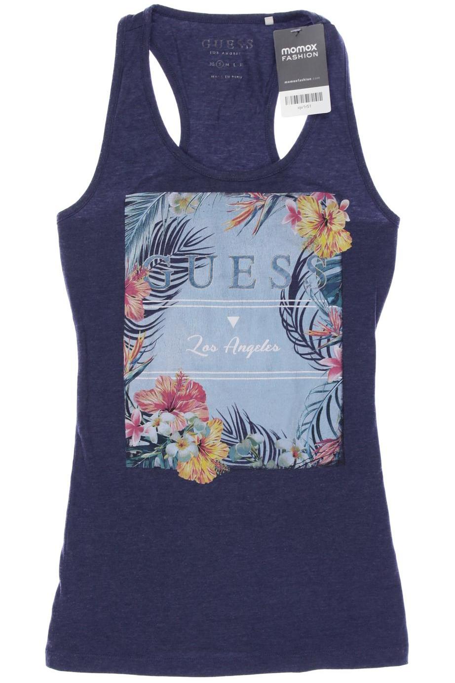 

Guess Damen Top, blau, Gr. 36