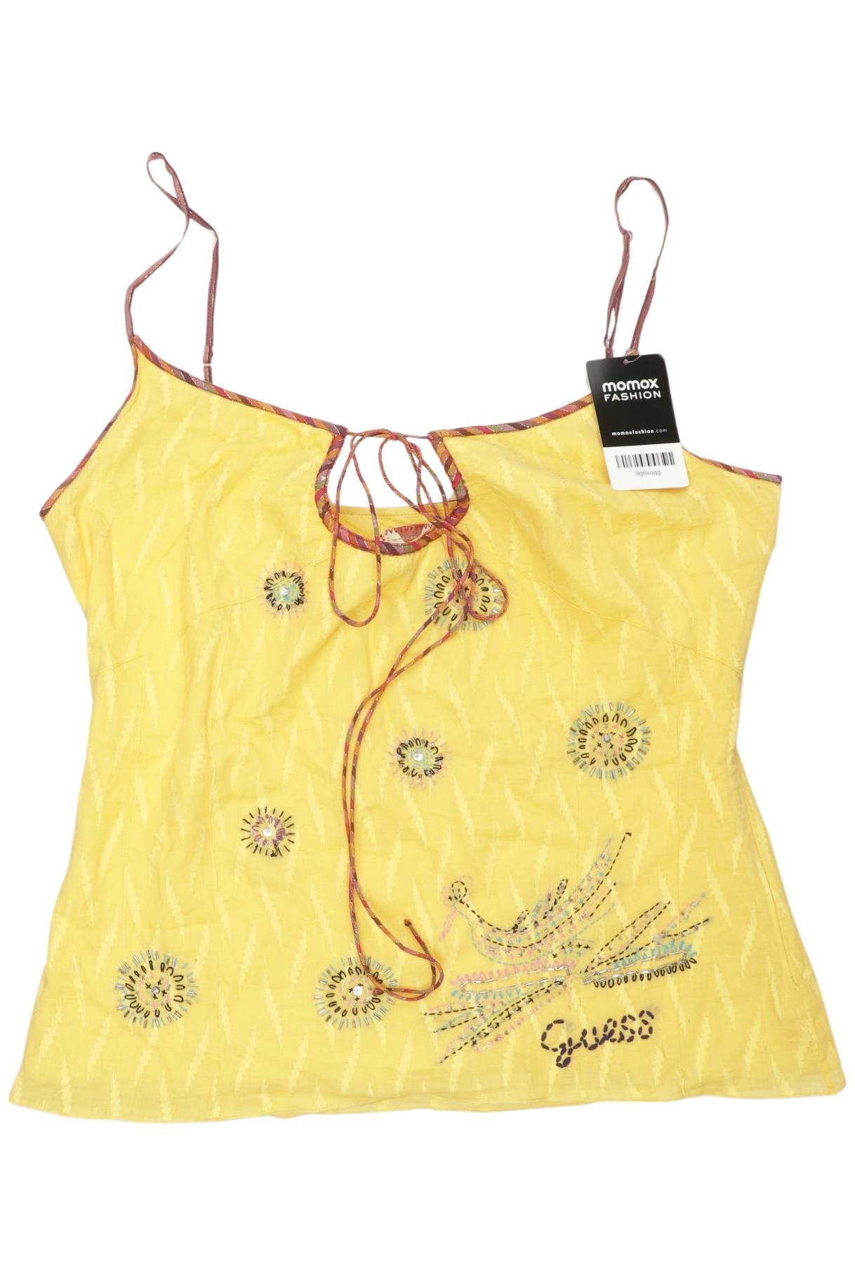 

Guess Damen Top, gelb, Gr. 38