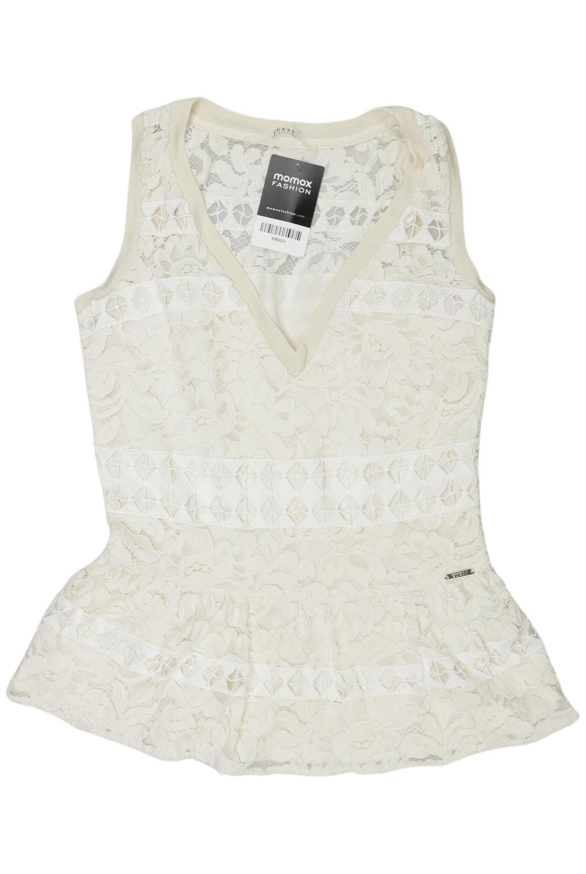 

Guess Damen Top, cremeweiß, Gr. 32