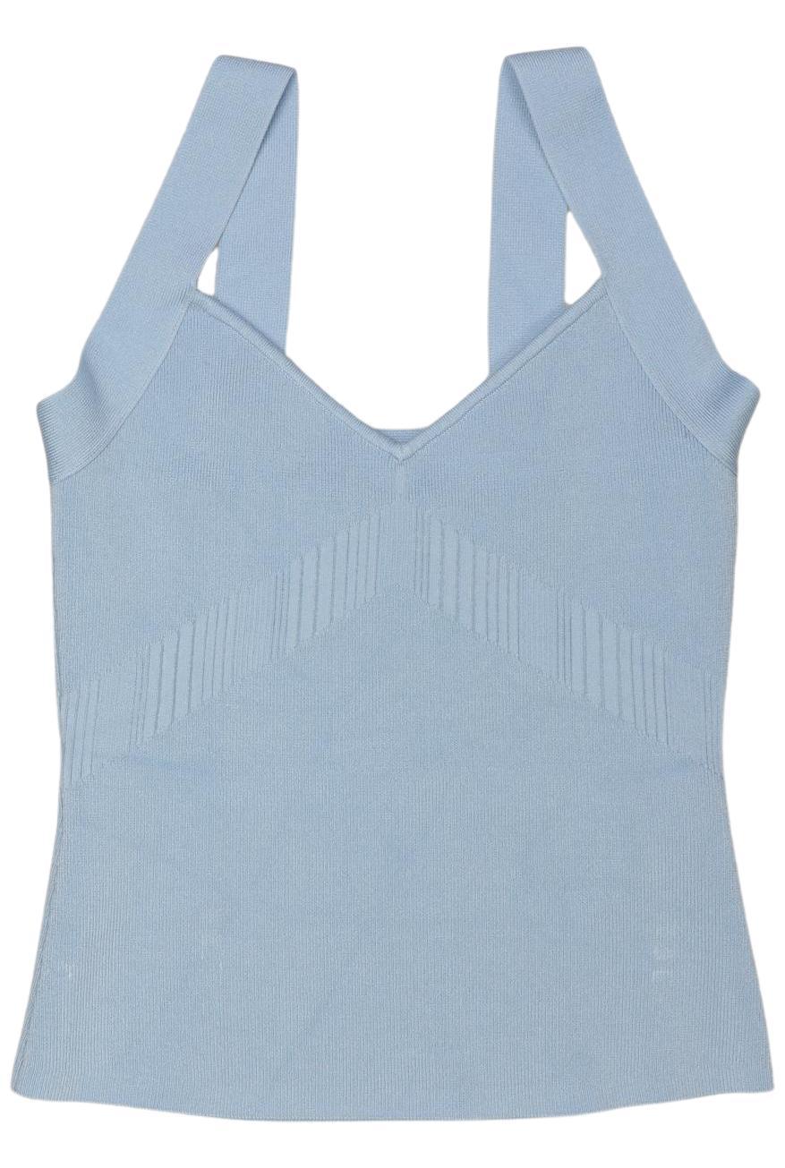 

Guess Damen Top, hellblau, Gr. 40