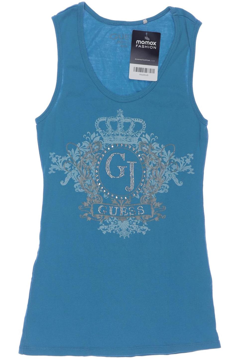 

Guess Damen Top, blau, Gr. 36