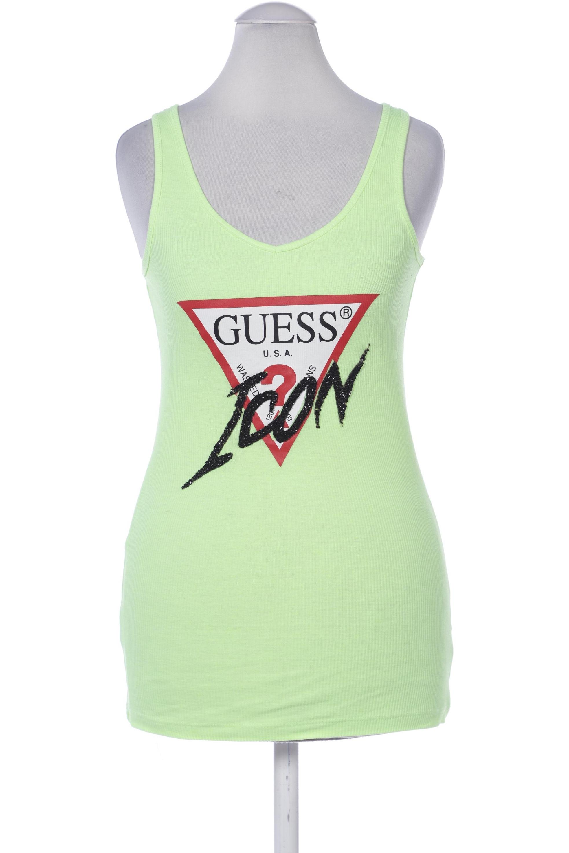 

Guess Damen Top, neon, Gr. 34