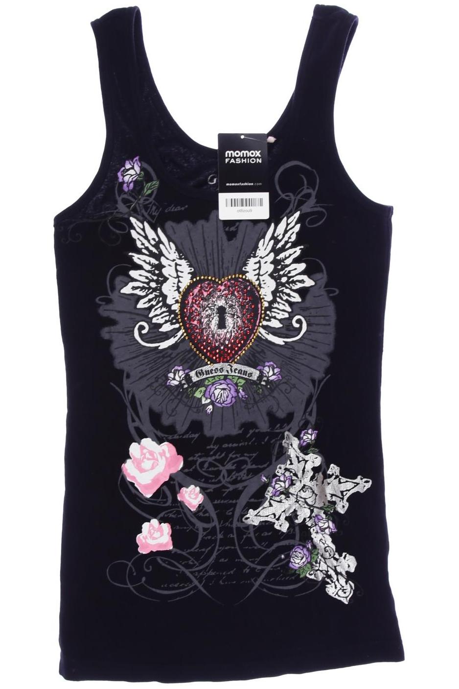 

Guess Damen Top, schwarz, Gr. 38