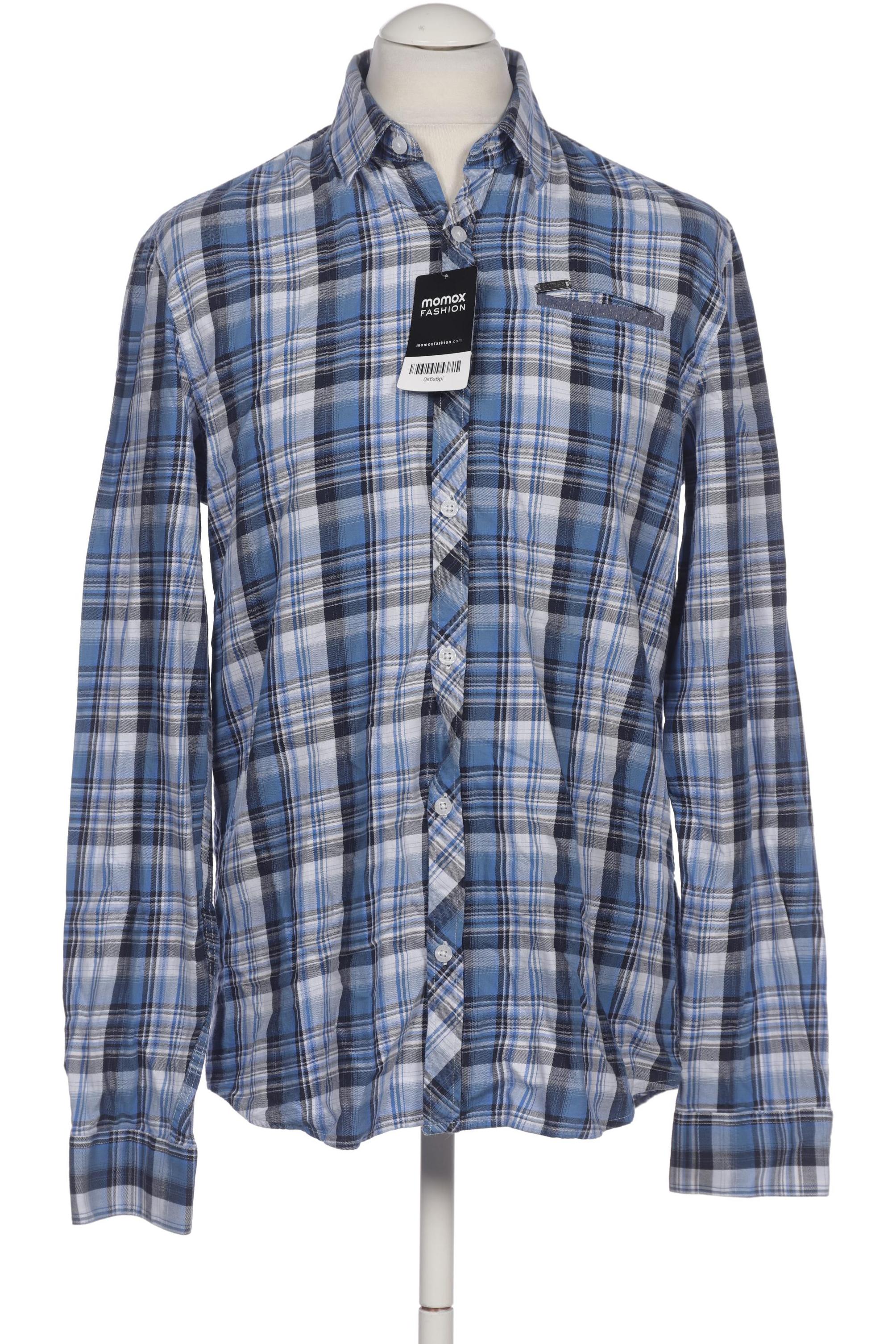 

Guess Herren Hemd, blau, Gr. 52