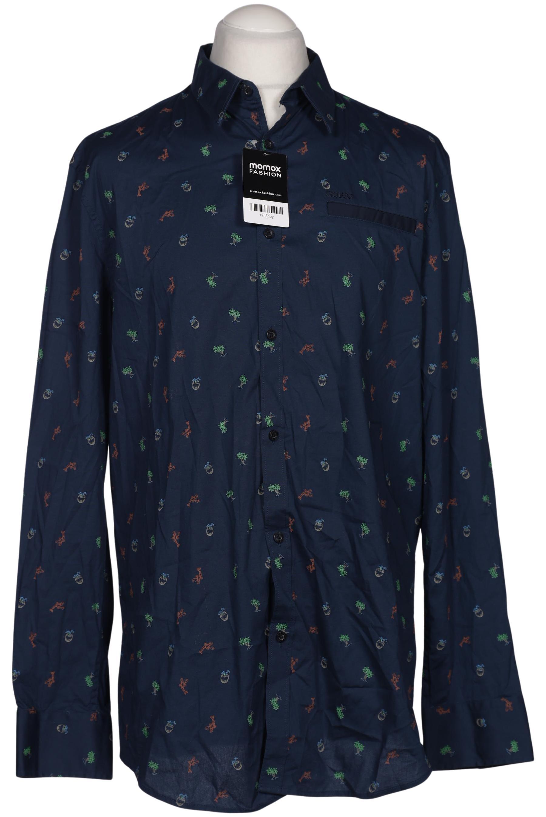 

Guess Herren Hemd, marineblau, Gr. 54