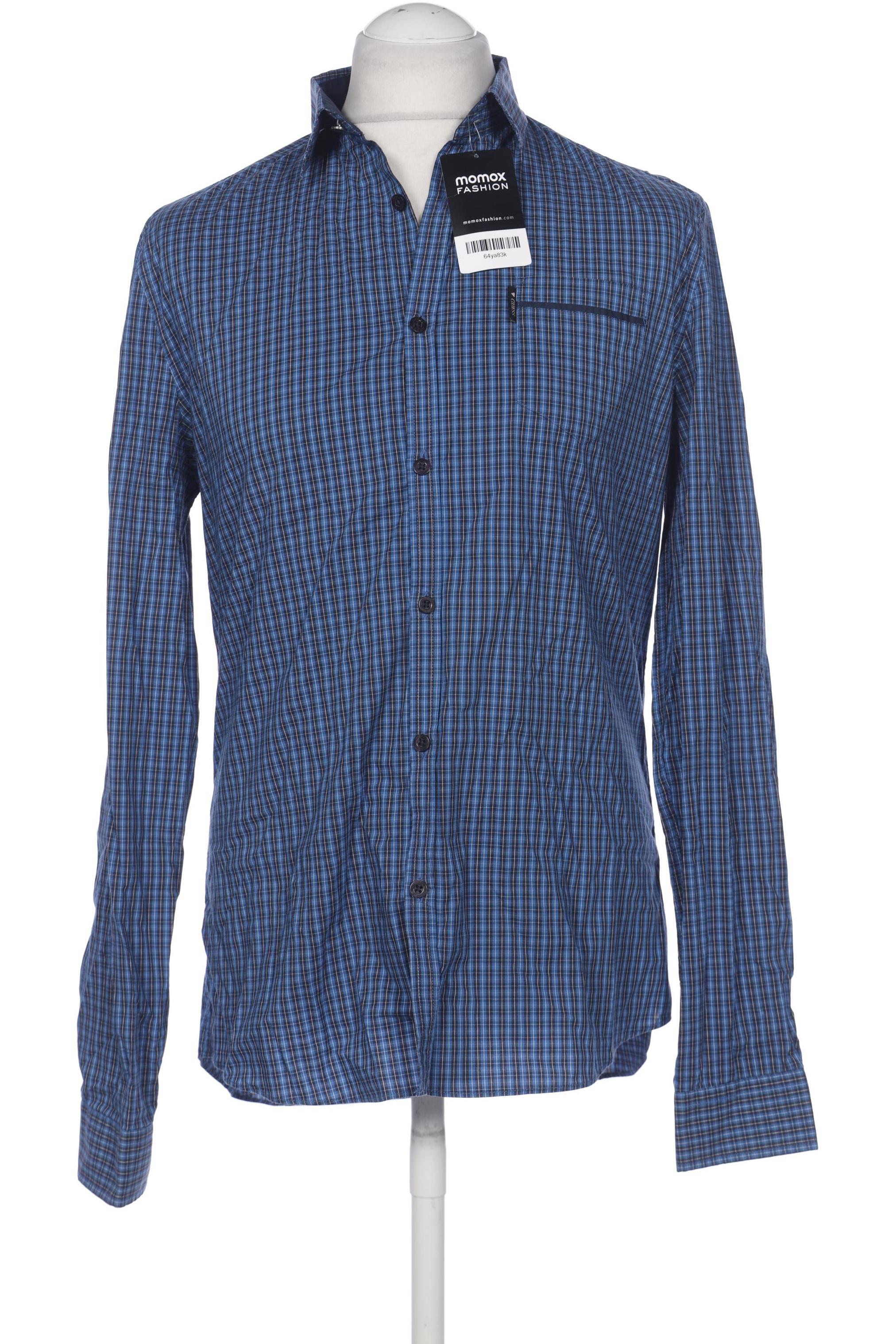 

Guess Herren Hemd, blau, Gr. 52