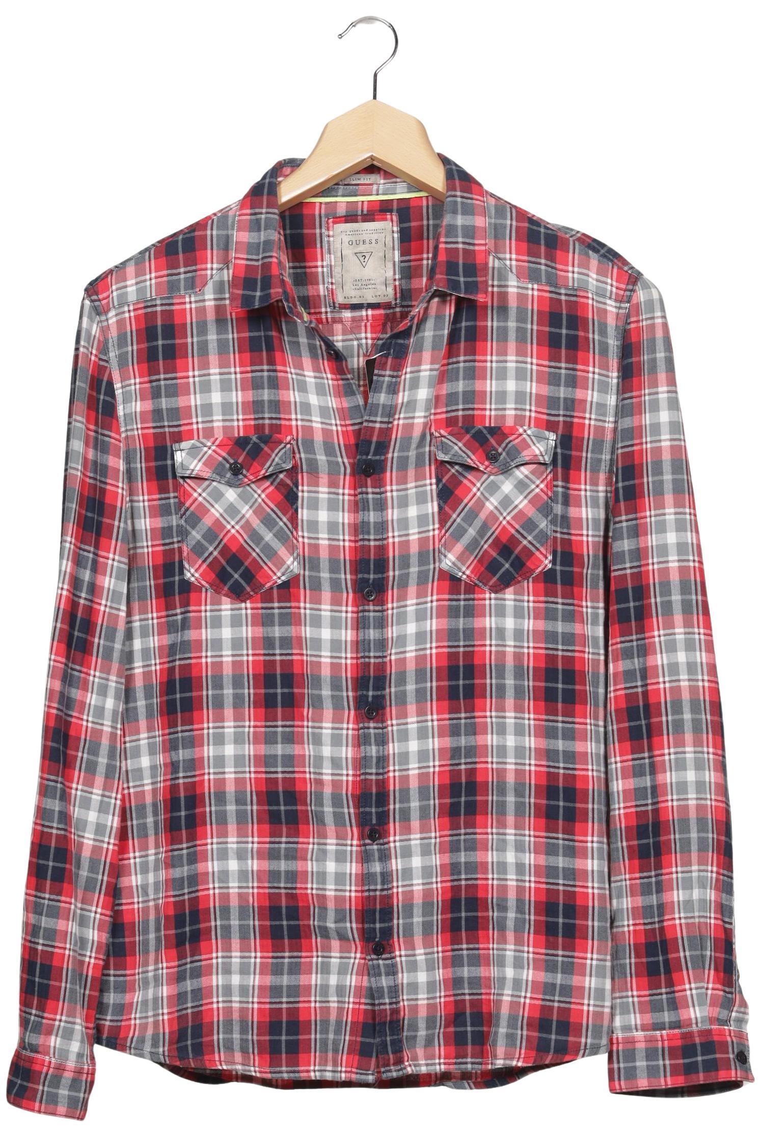 

Guess Herren Hemd, mehrfarbig, Gr. 56