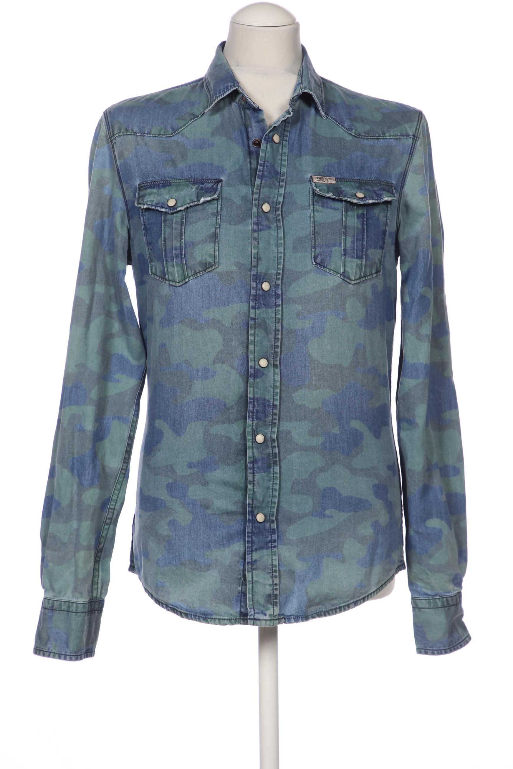 

GUESS Herren Hemd, blau