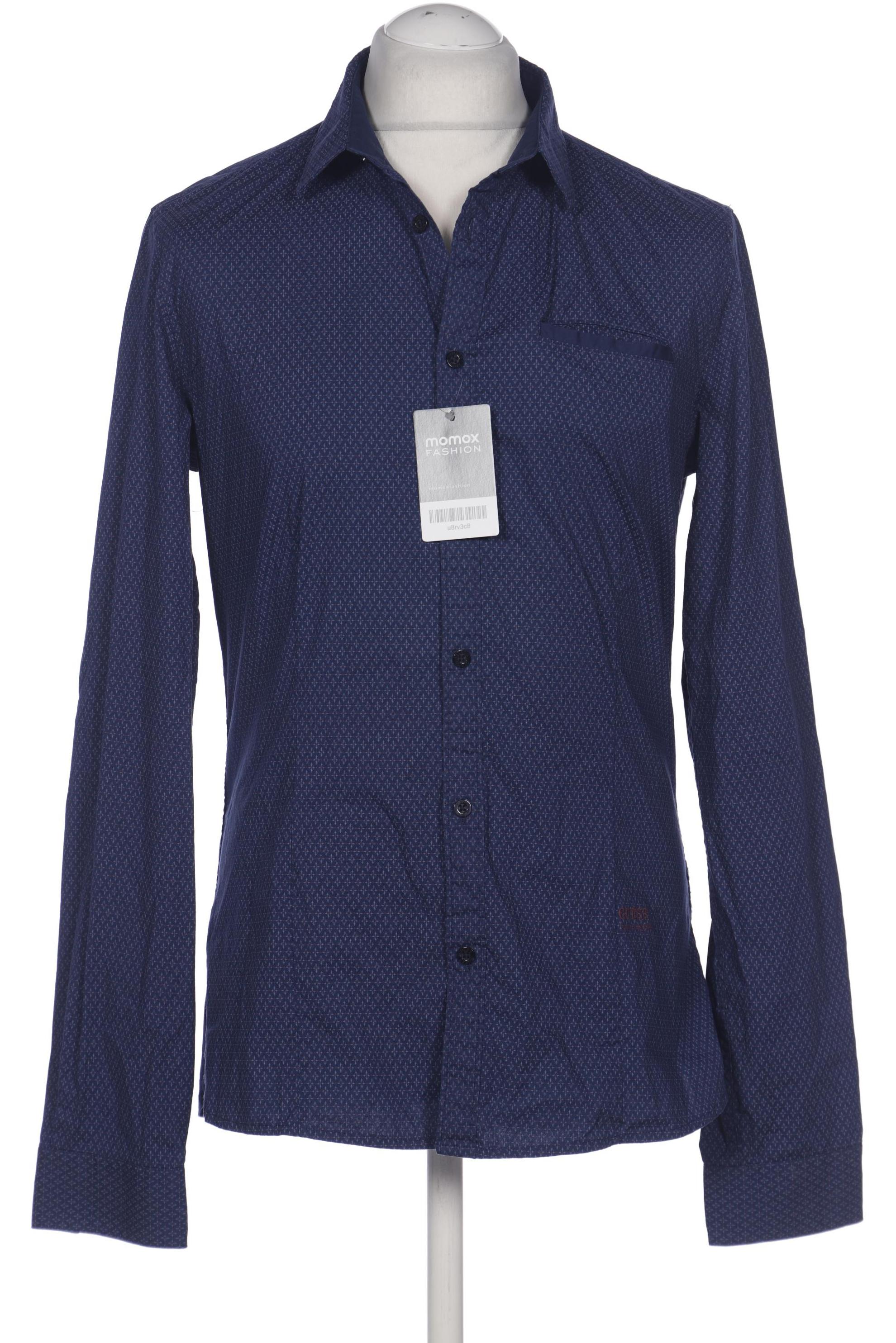 

Guess Herren Hemd, marineblau, Gr. 52