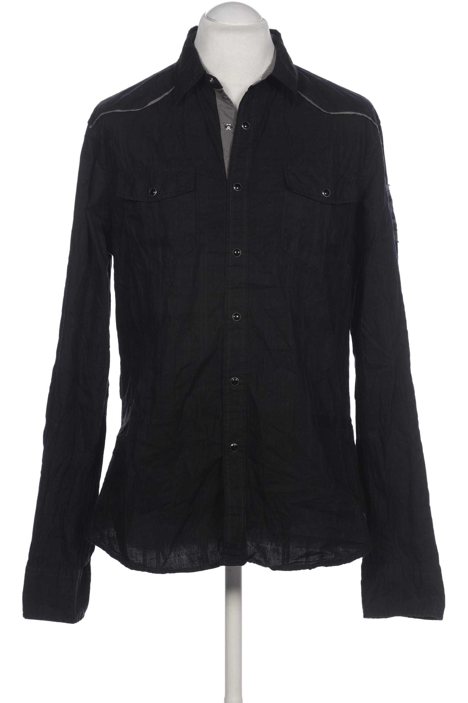 

Guess Herren Hemd, schwarz, Gr. 52