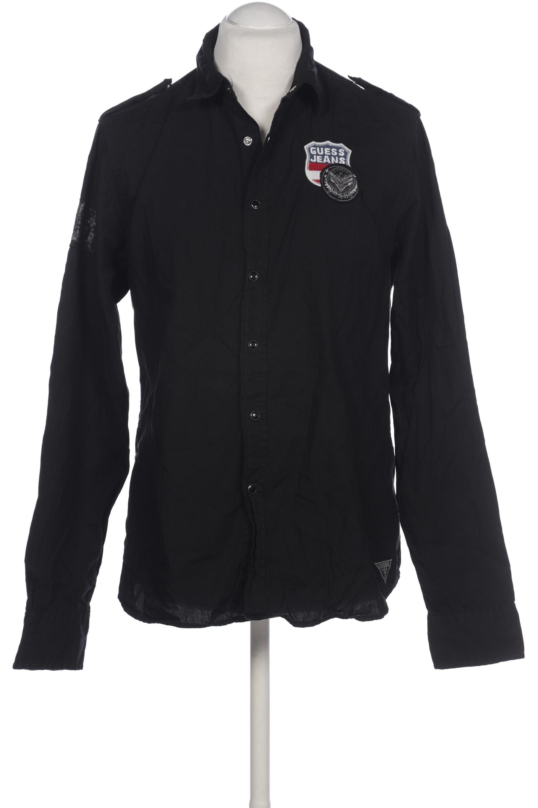 

Guess Herren Hemd, schwarz, Gr. 52