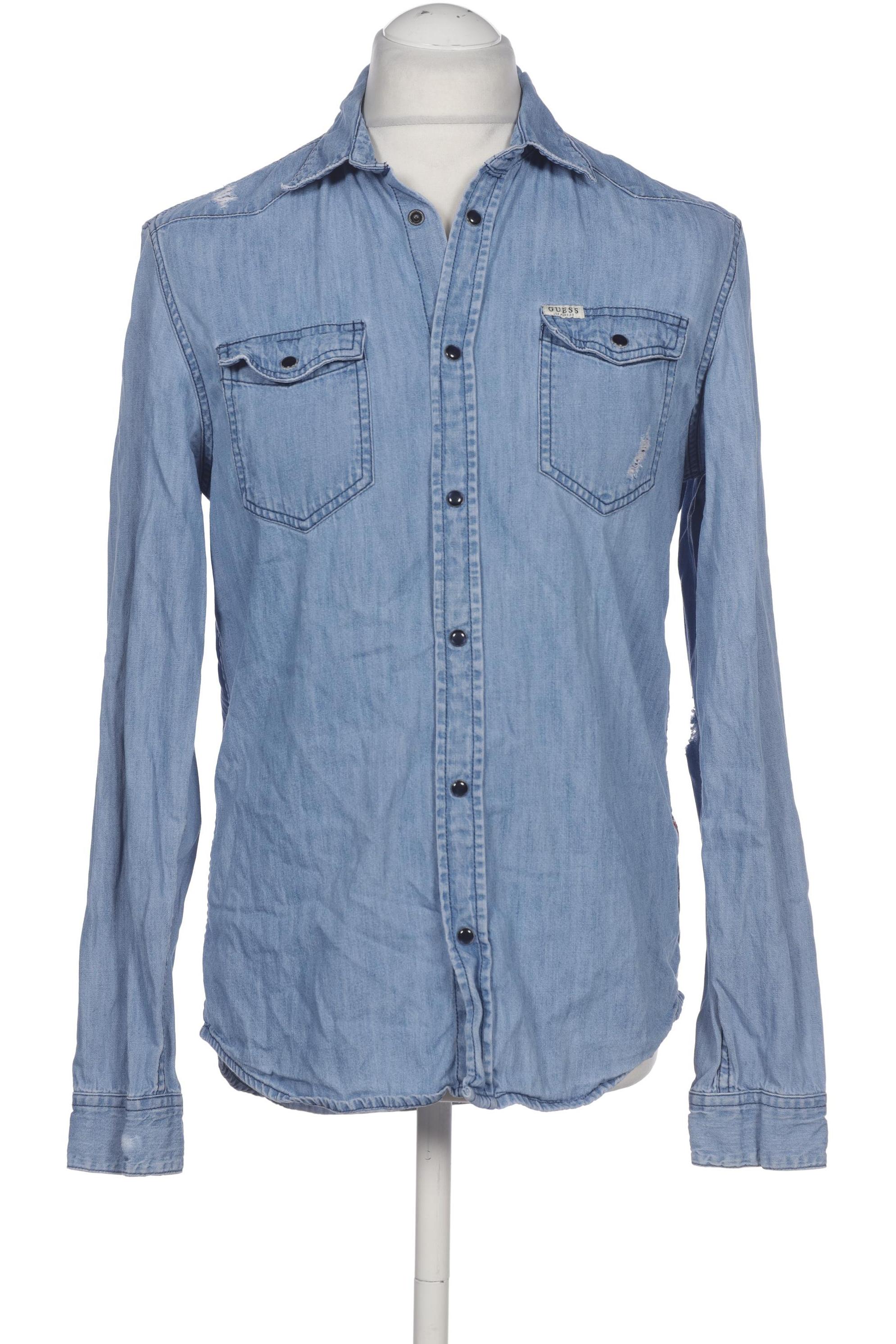 

Guess Herren Hemd, blau, Gr. 48