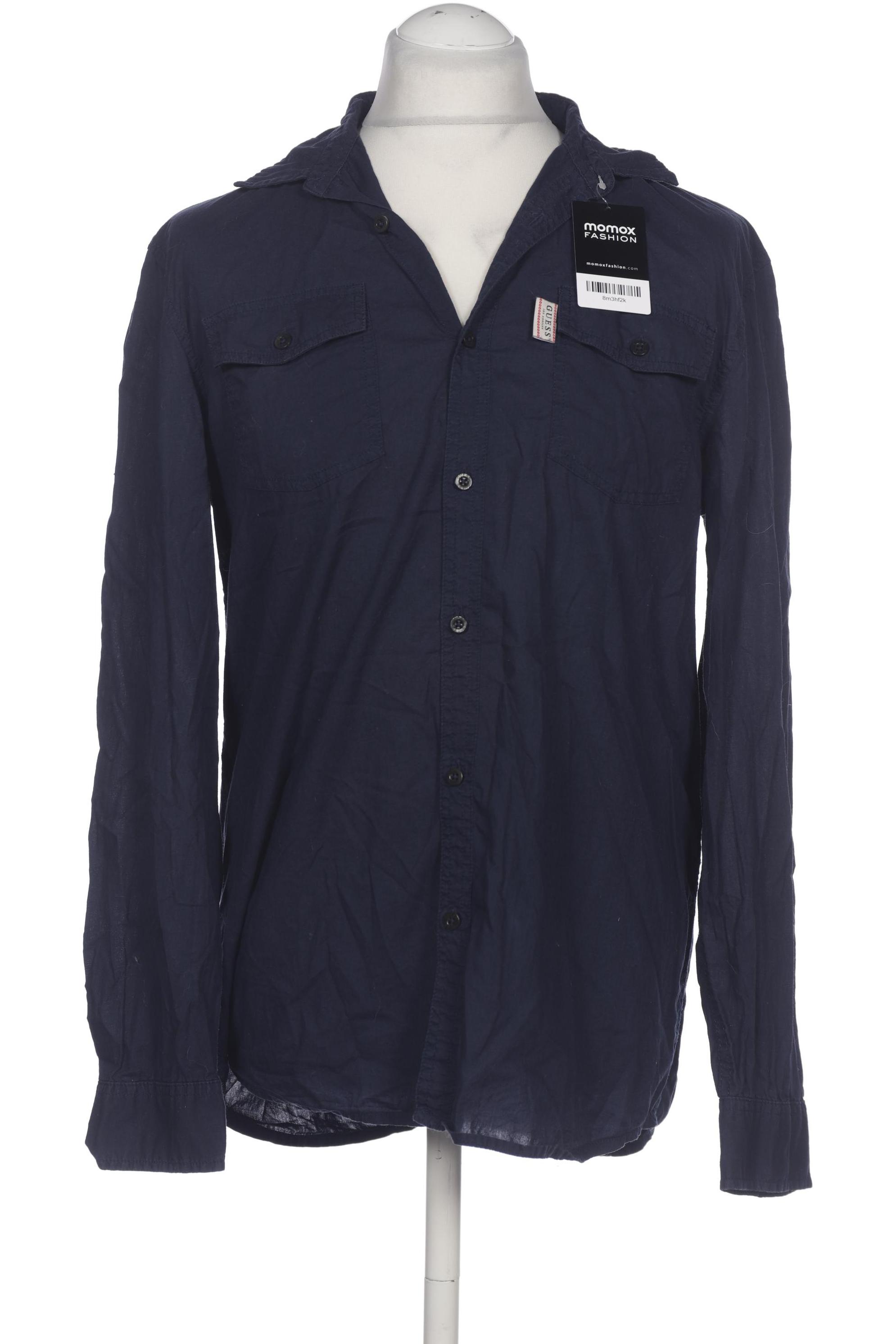 

Guess Herren Hemd, marineblau, Gr. 48