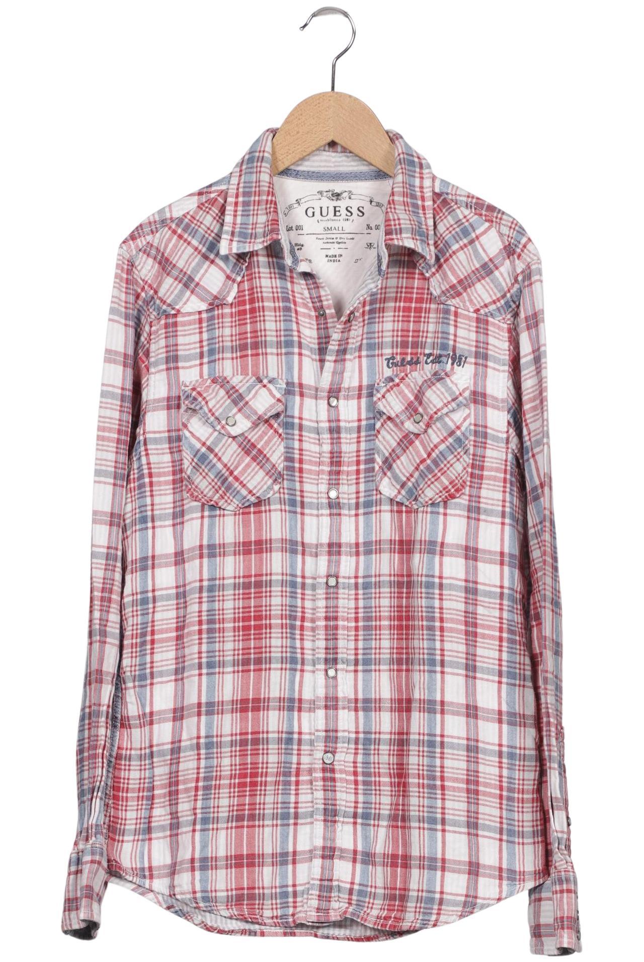 Thumbnail - Guess Herren Hemd, rot, Gr. 46