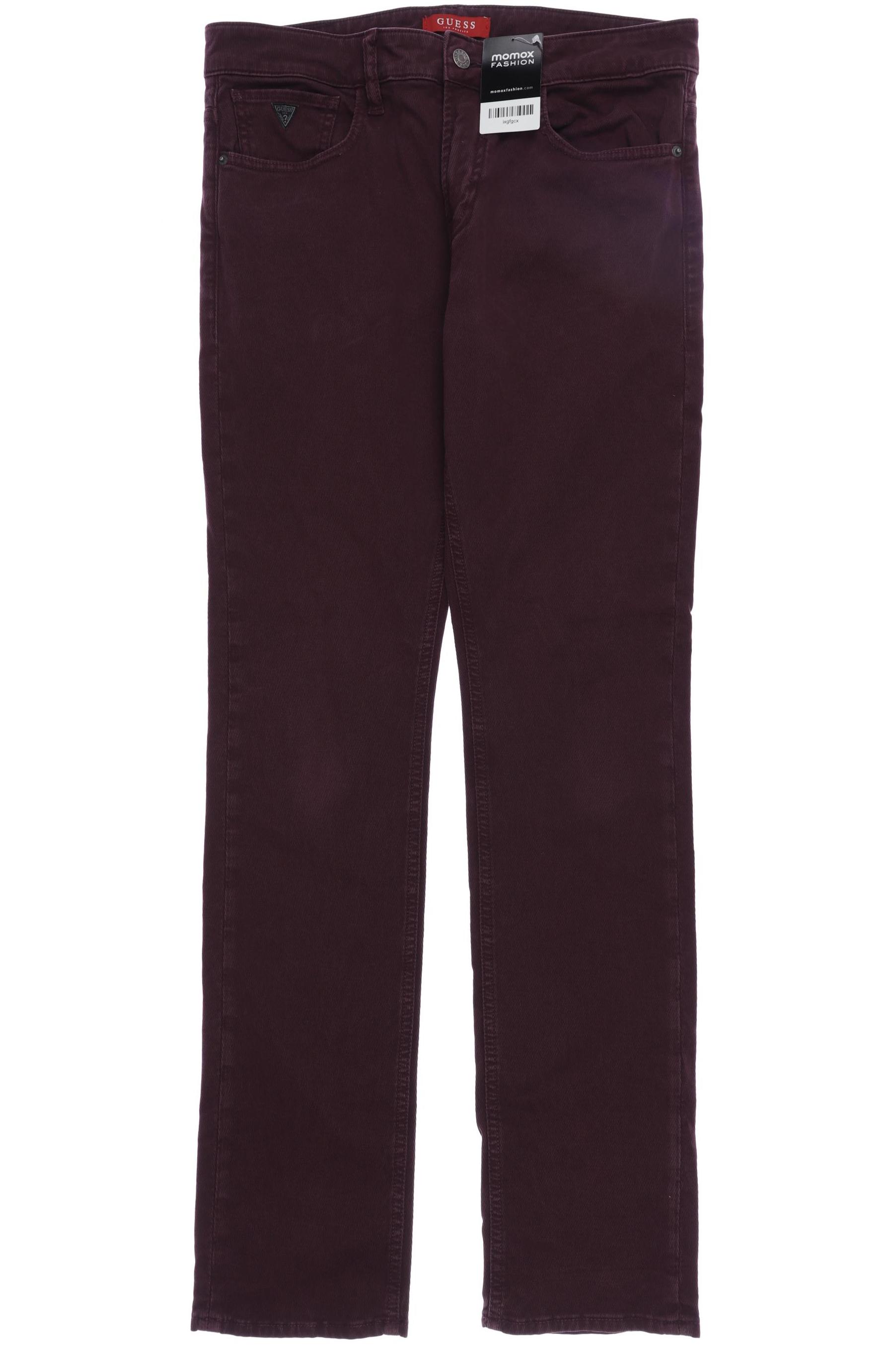 

Guess Herren Jeans, bordeaux, Gr. 32